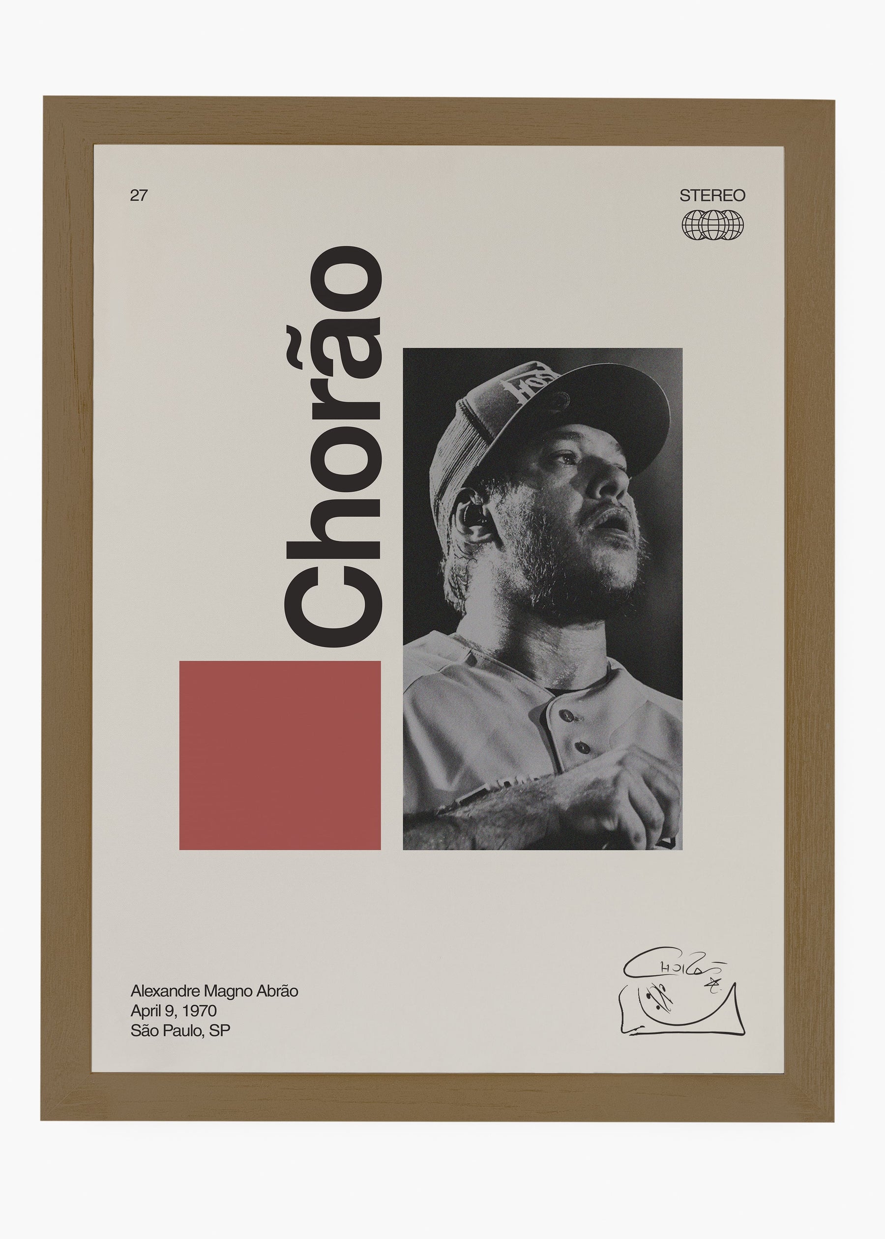 Quadro Signature Chorão
