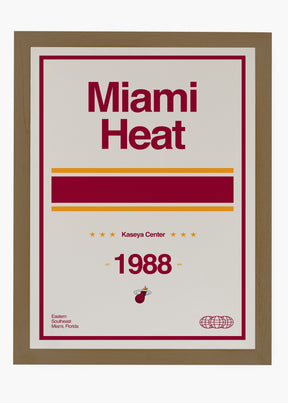 Quadro NBA Miati Heat