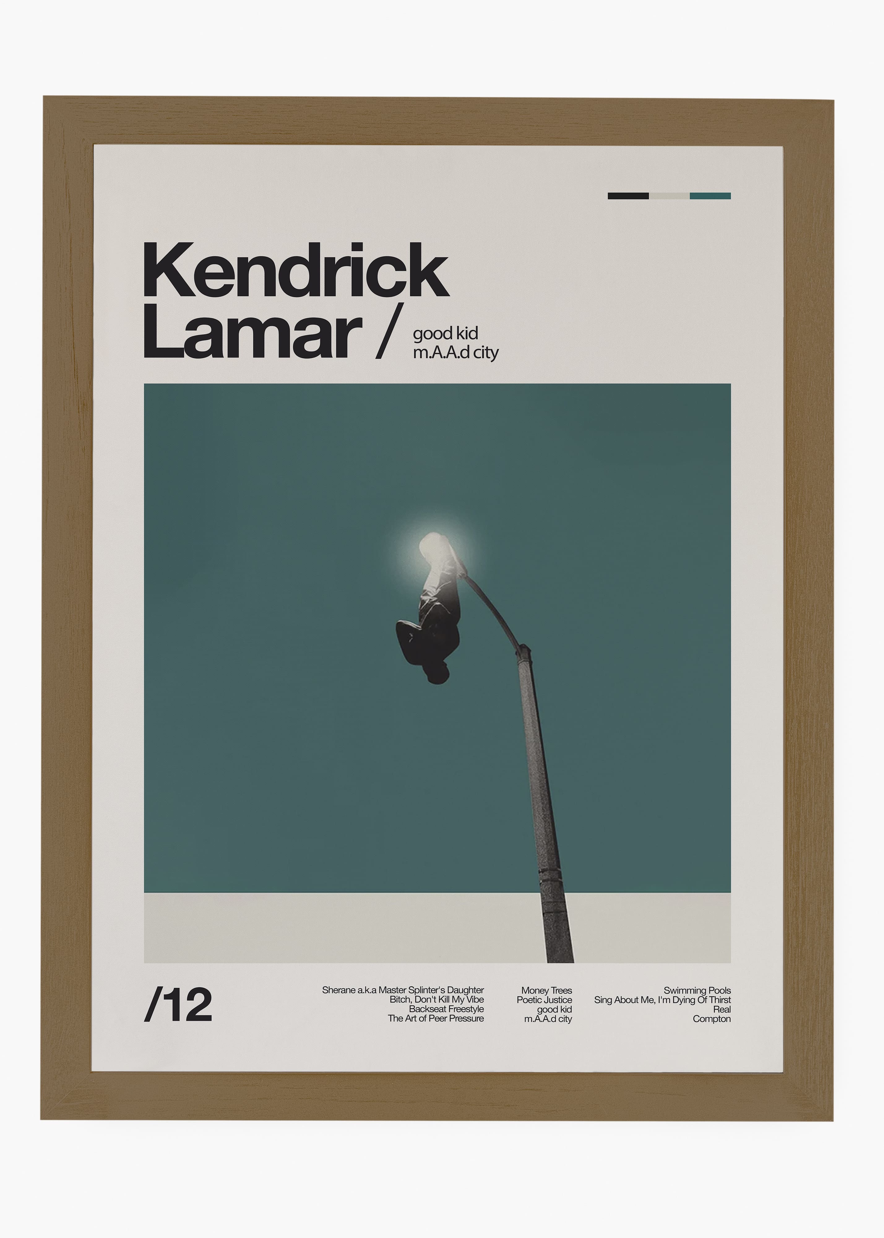 Quadro Kendrick Lamar Good Kid