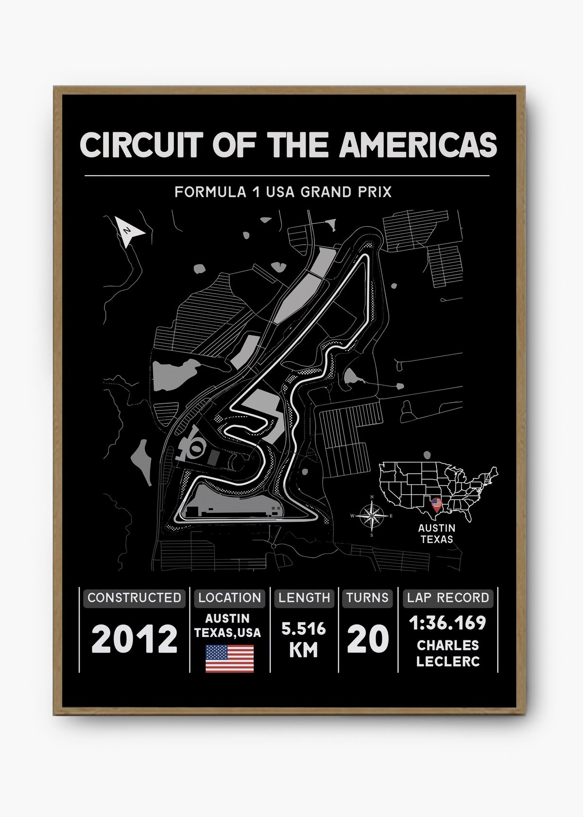 Quadro GP Circuit Of The Americas