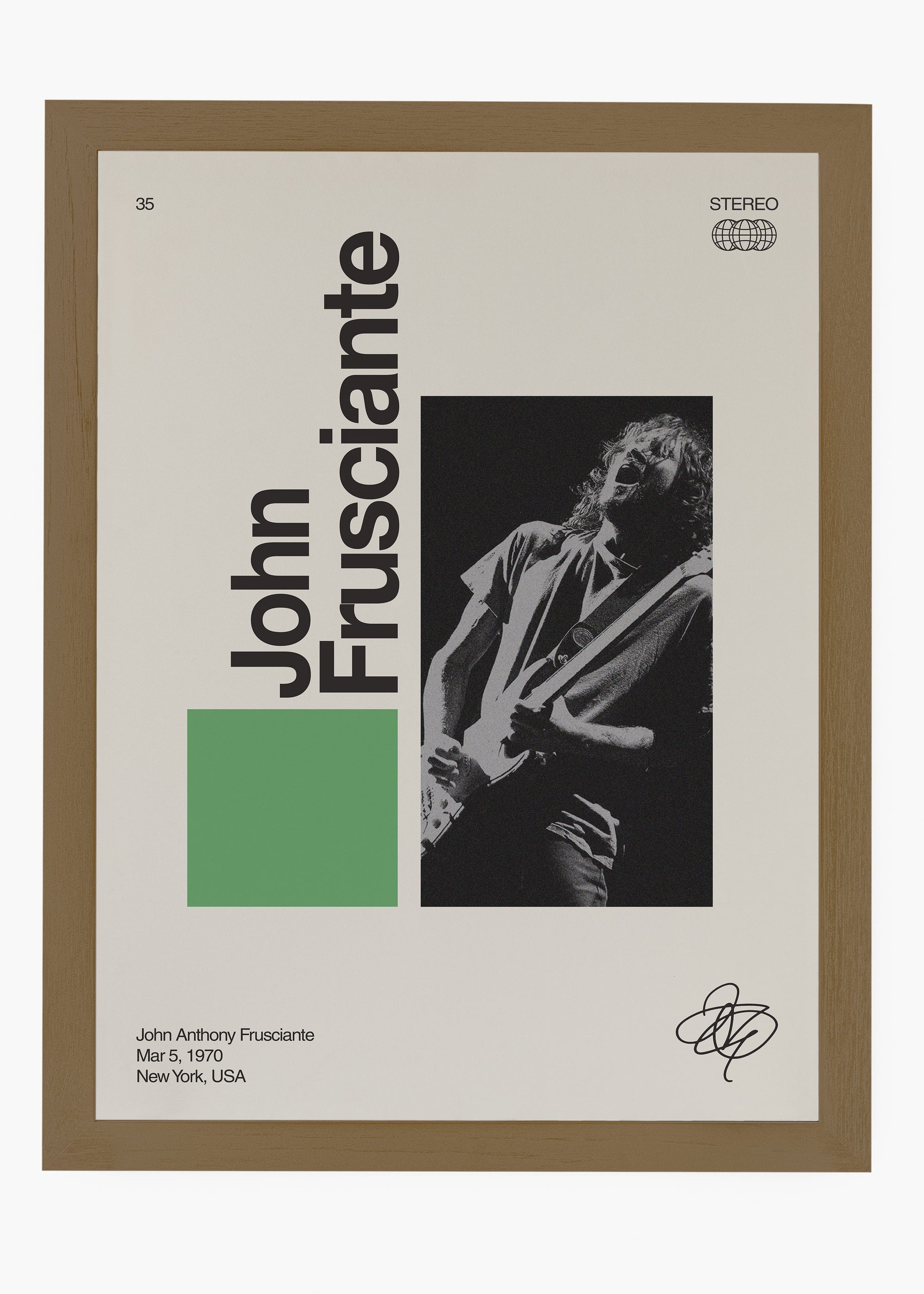 Quadro Signature John Frusciante