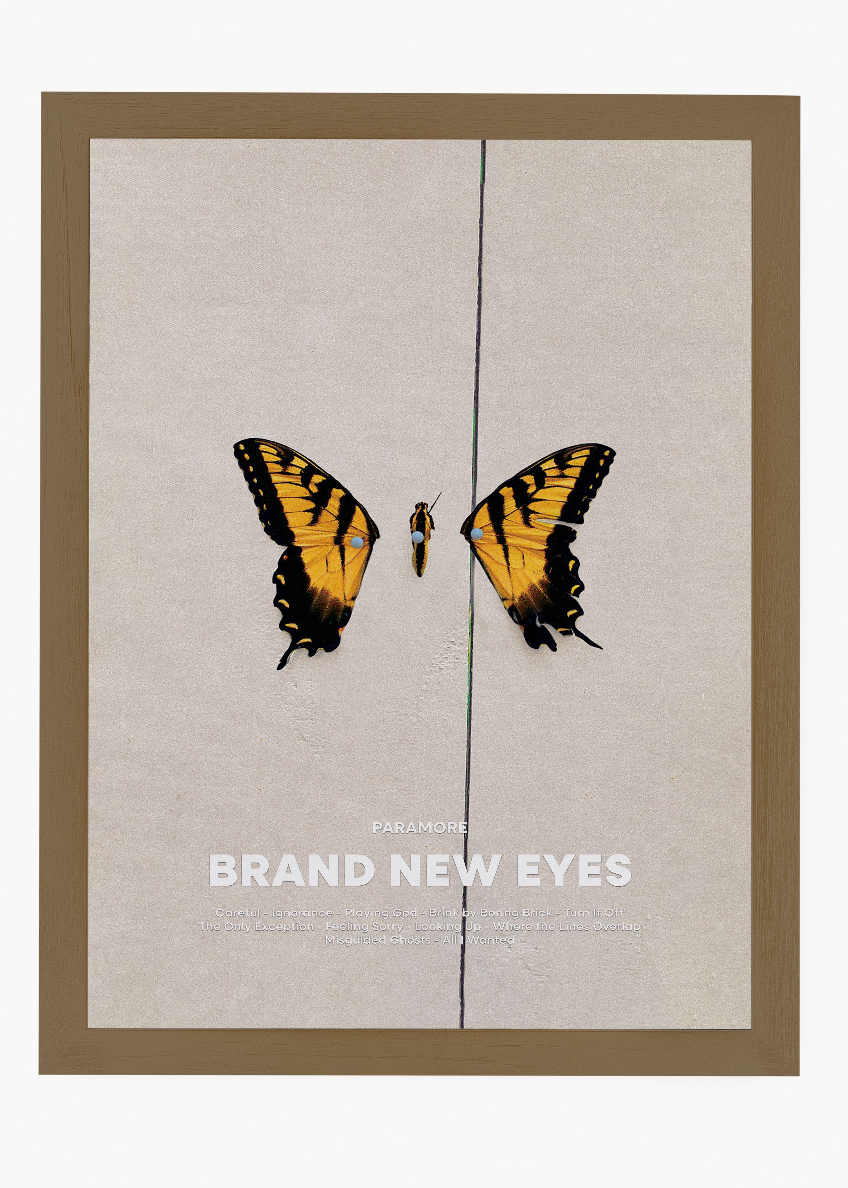 Quadro Paramore Brand New Eyes Capa