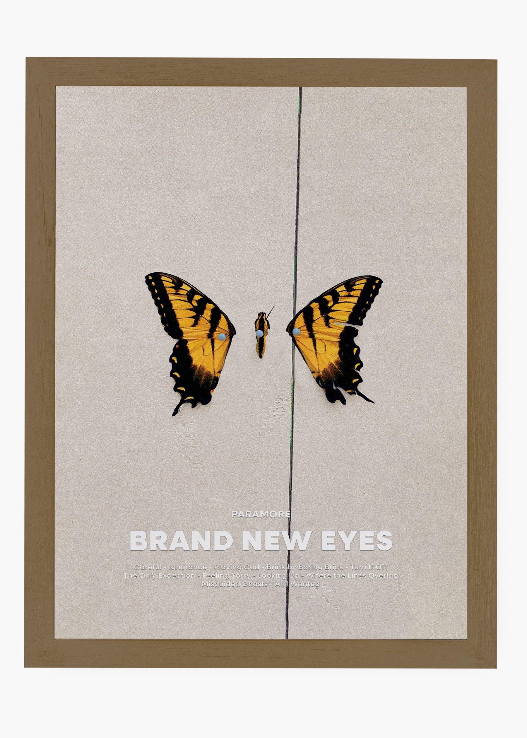 Quadro Paramore Brand New Eyes Capa