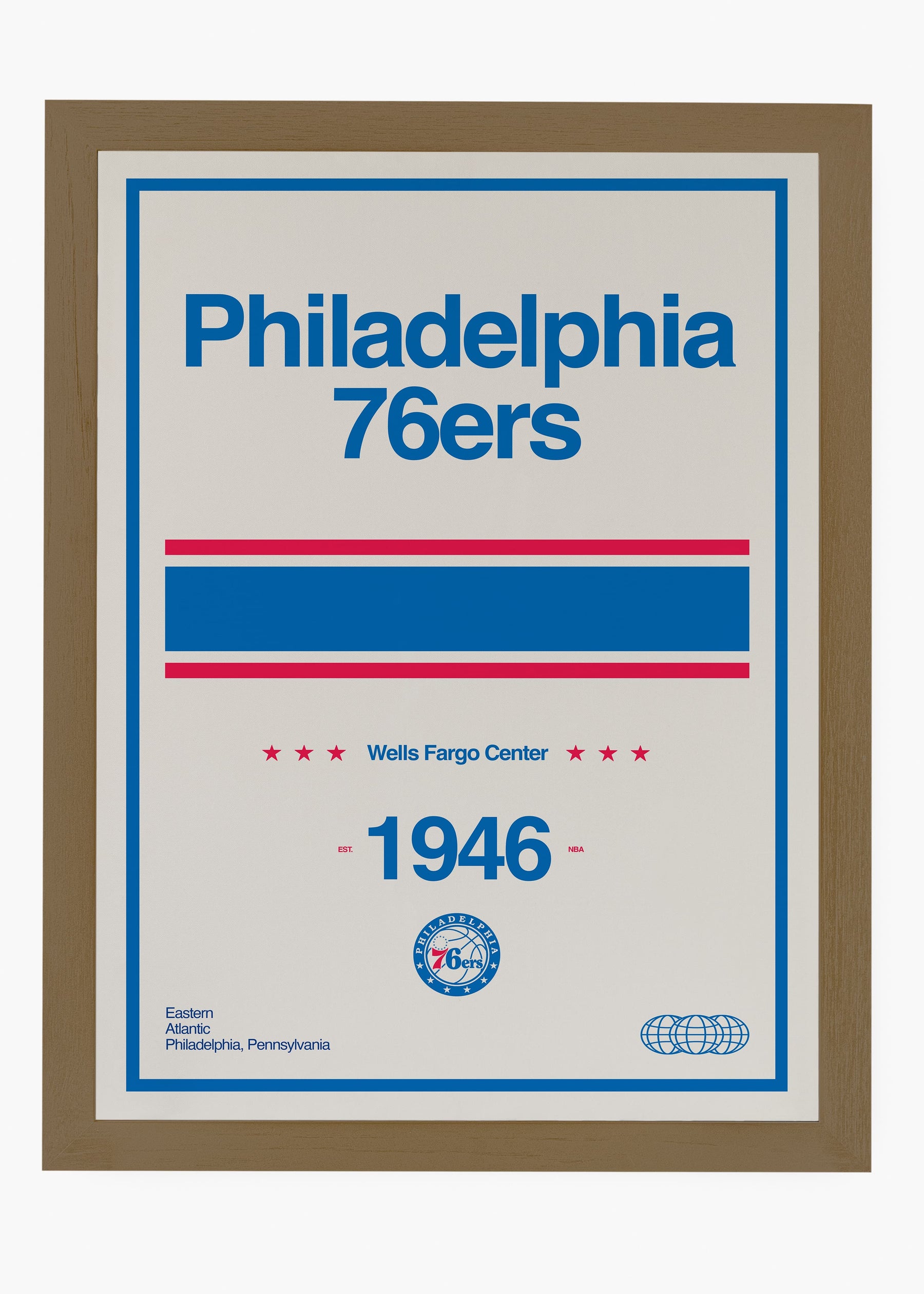 Quadro NBA Philadelphia 76ers