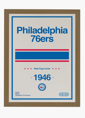 Quadro NBA Philadelphia 76ers