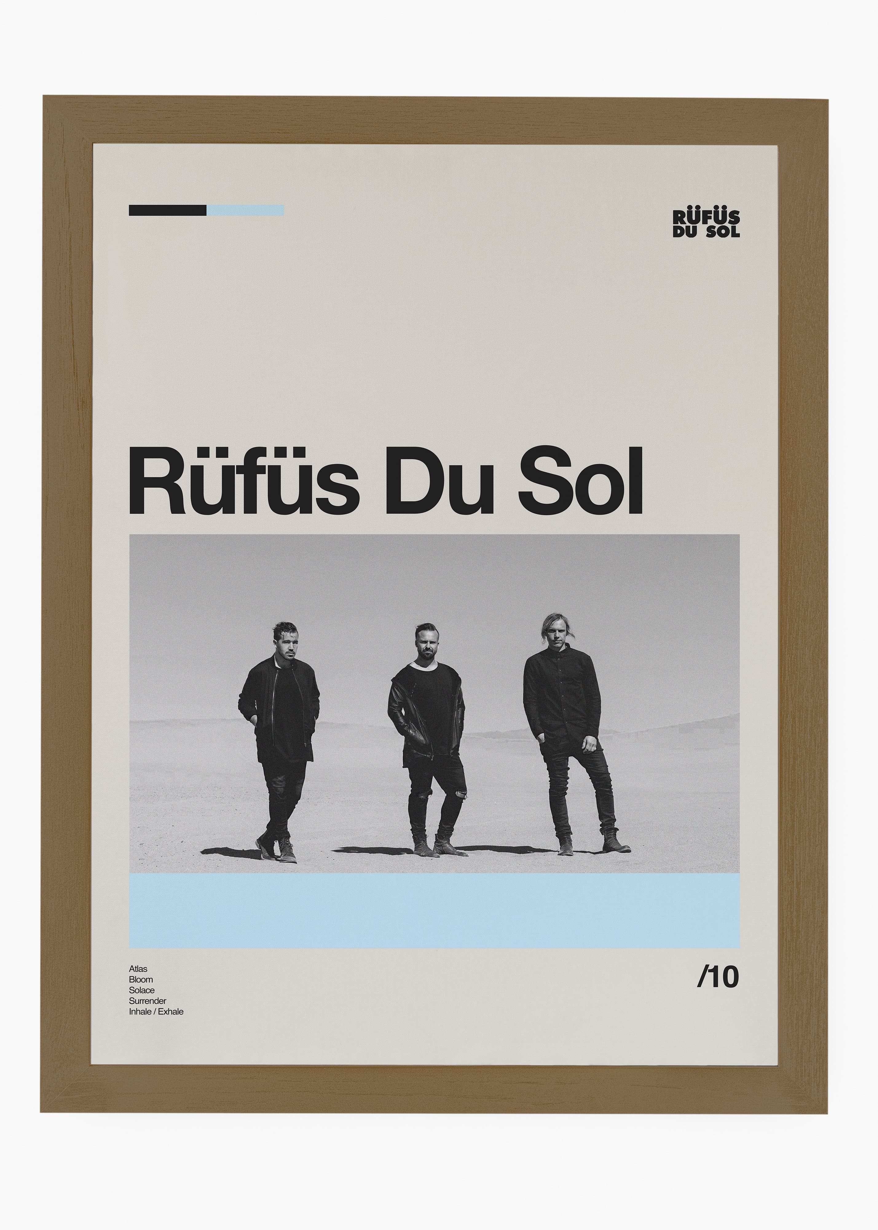 Quadro Rufus du Sol Banda