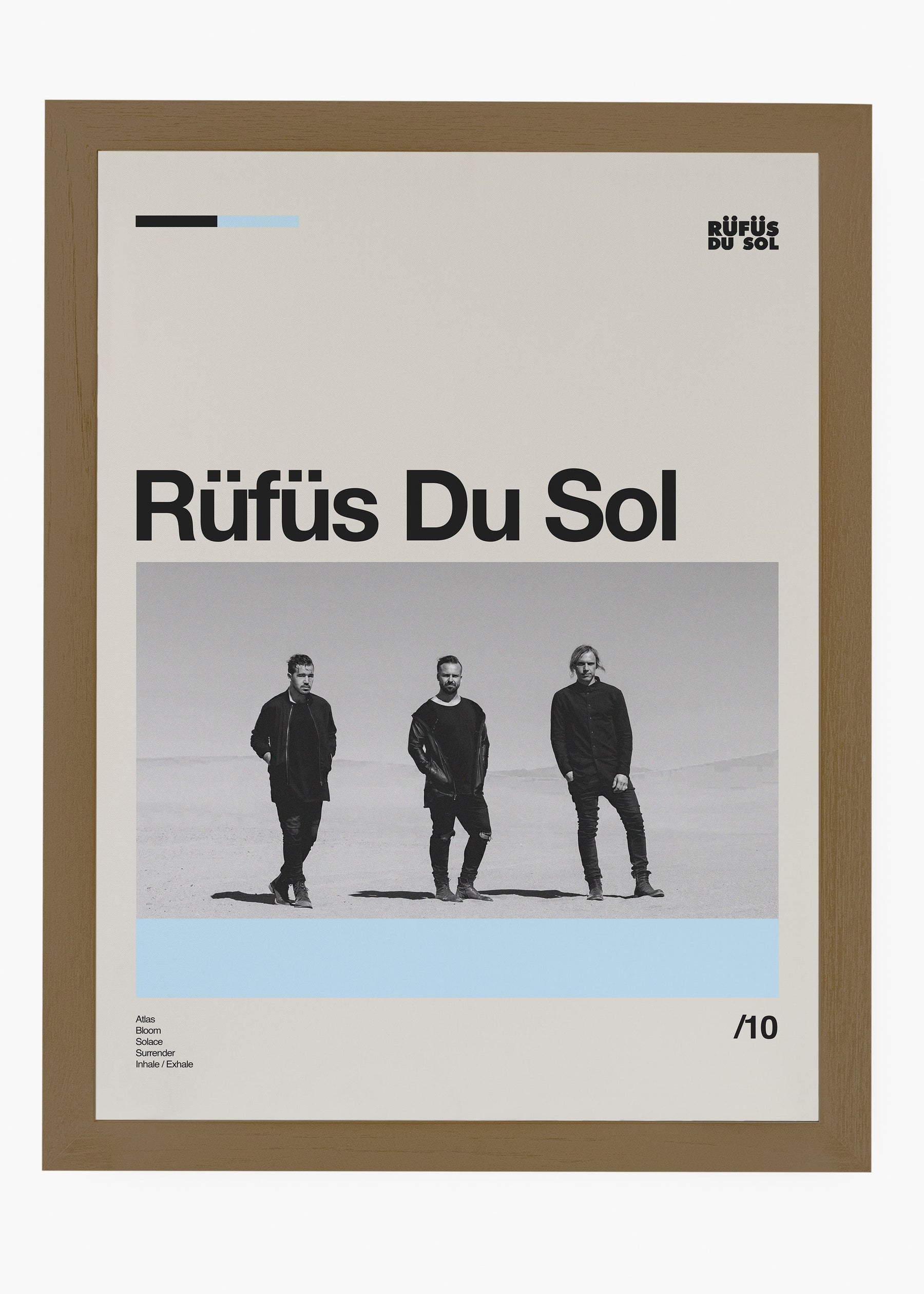 Quadro Rufus du Sol Banda