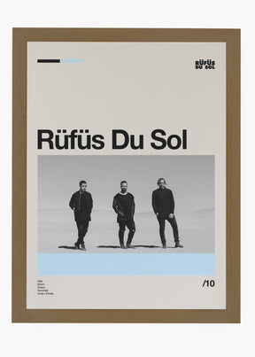 Quadro Rufus du Sol Banda