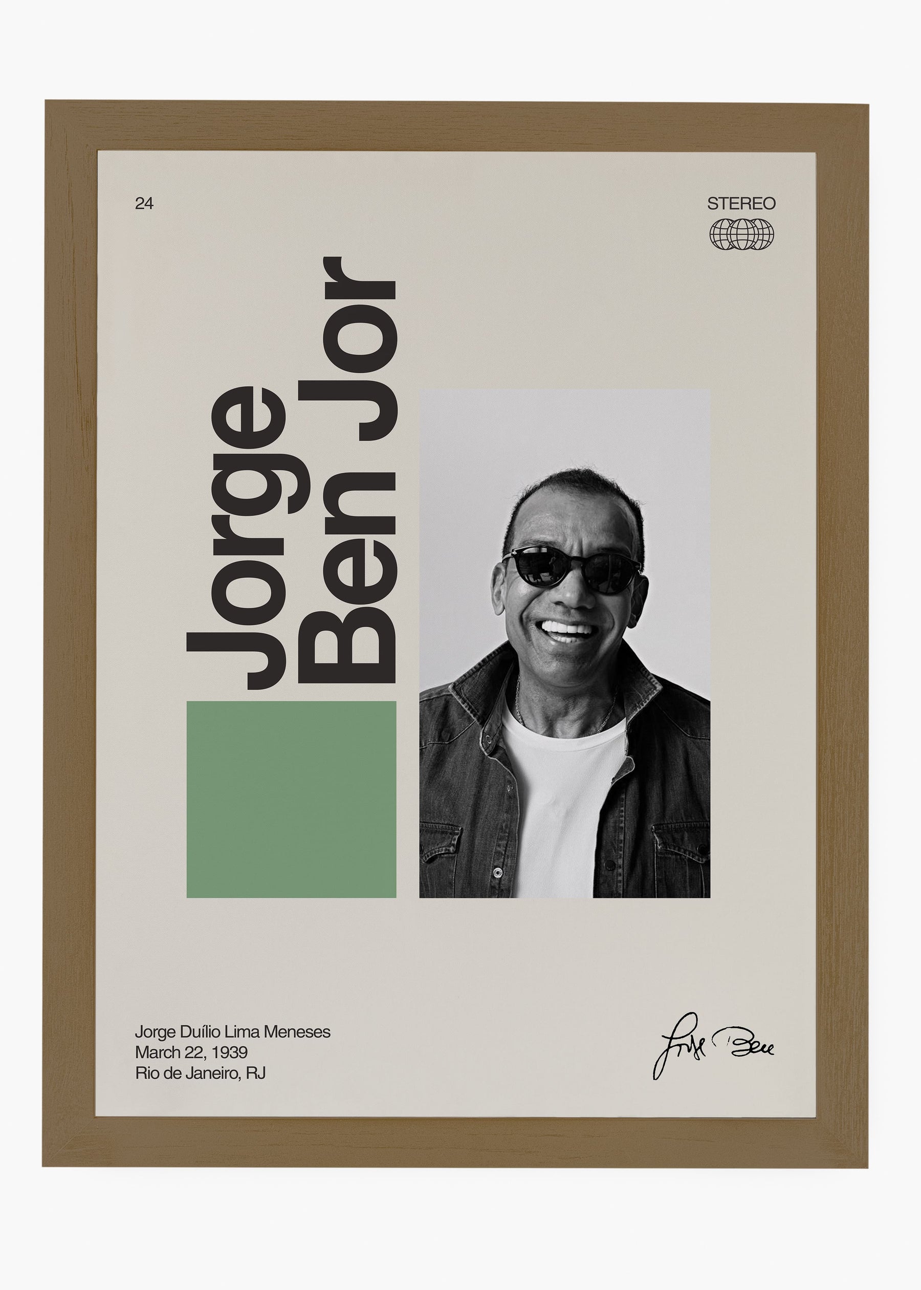 Quadro Signature Jorge Ben Jor