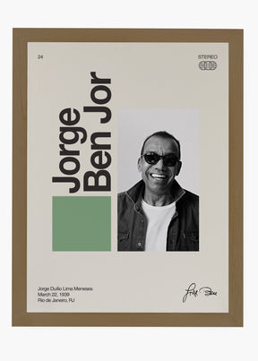 Quadro Signature Jorge Ben Jor