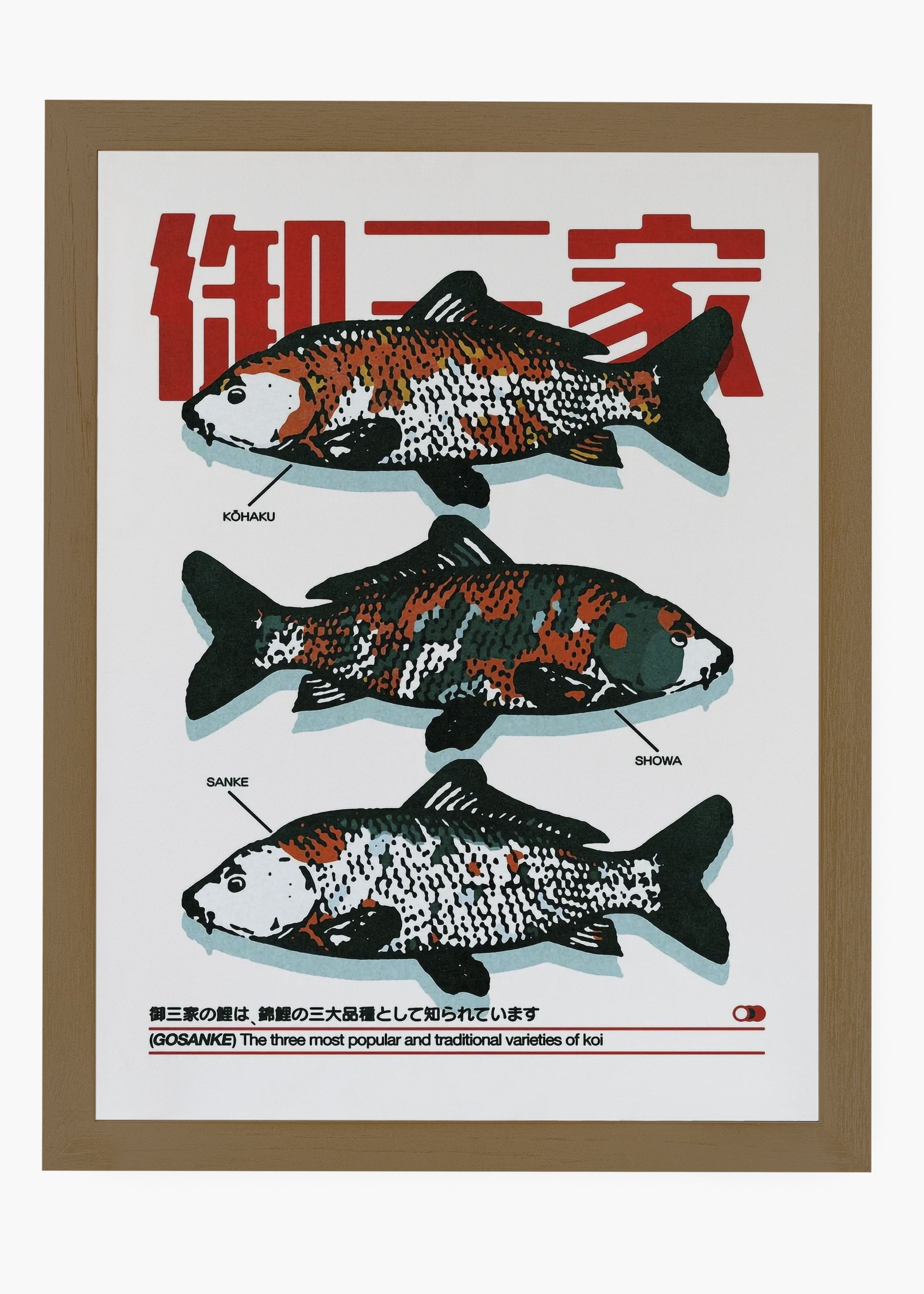 Quadro Koi Fish