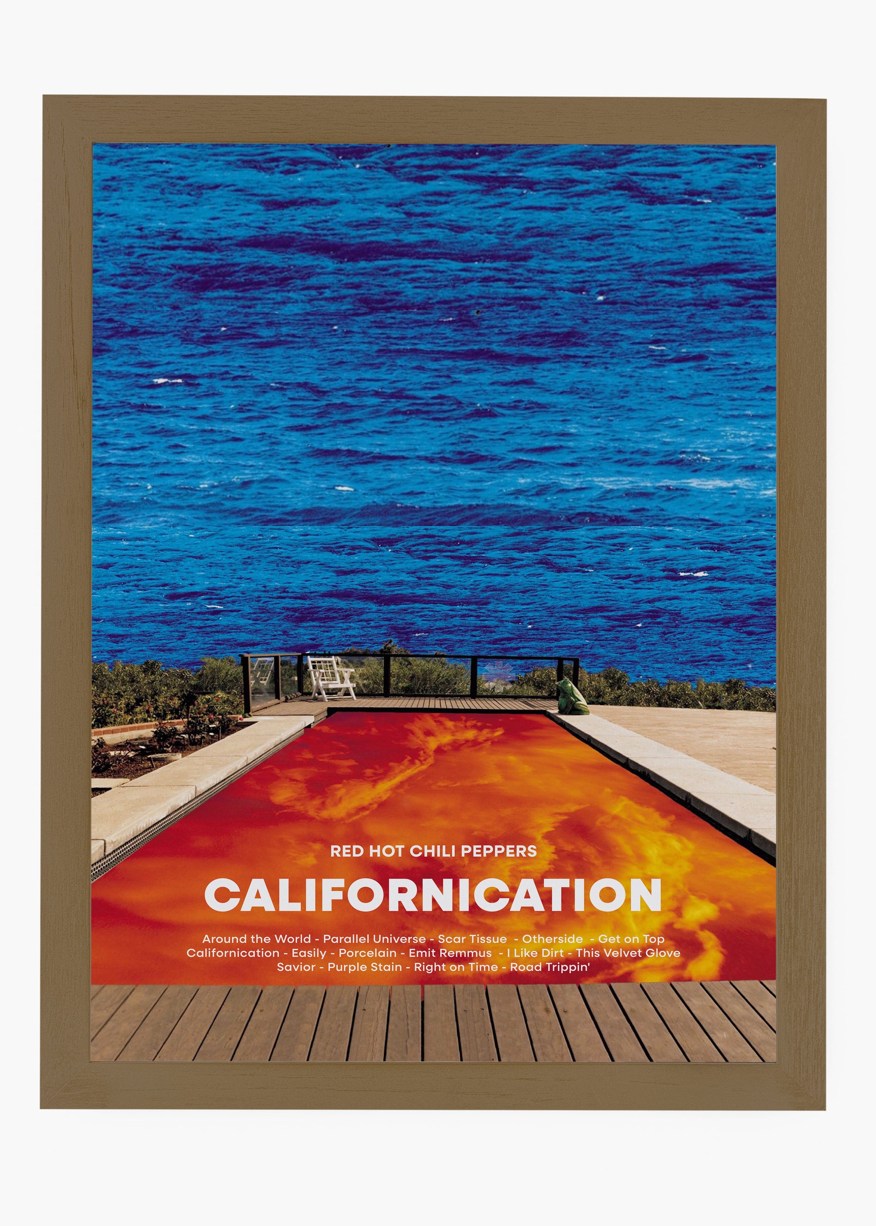 Quadro Red Hot Chili Peppers Californication Capa
