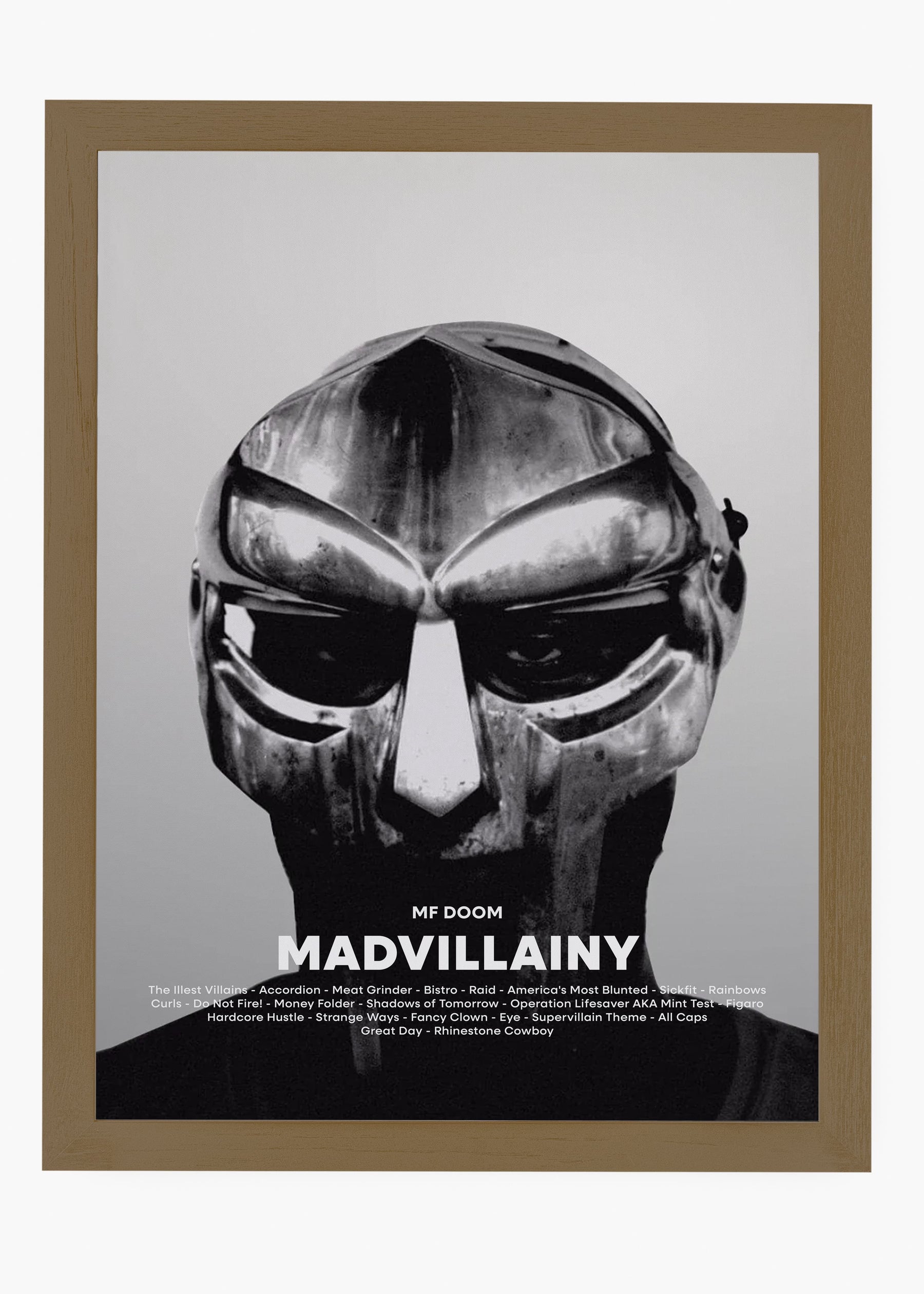 Quadro MF Doom Madvillainy Capa