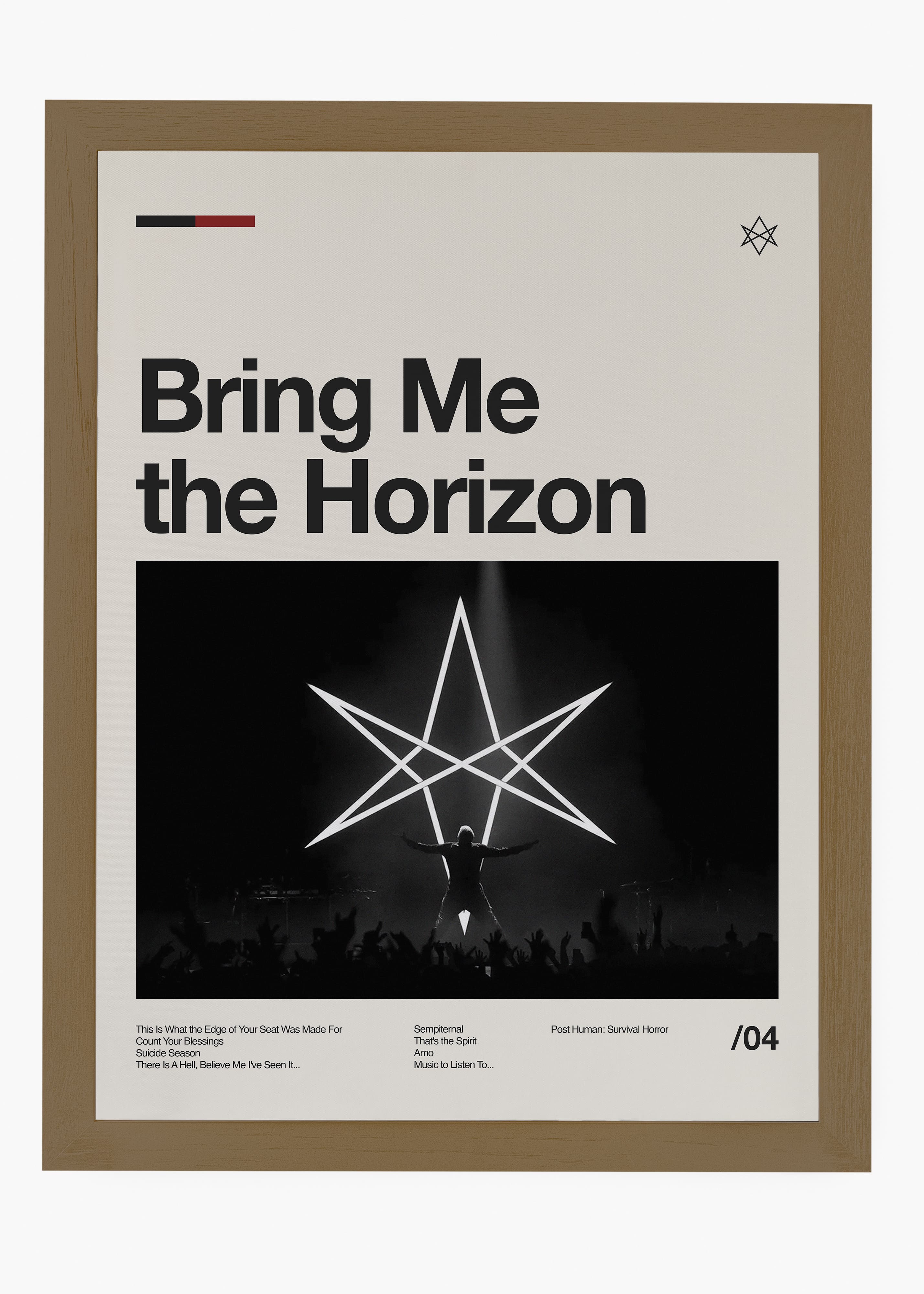 Quadro Bring Me The Horizon II Banda