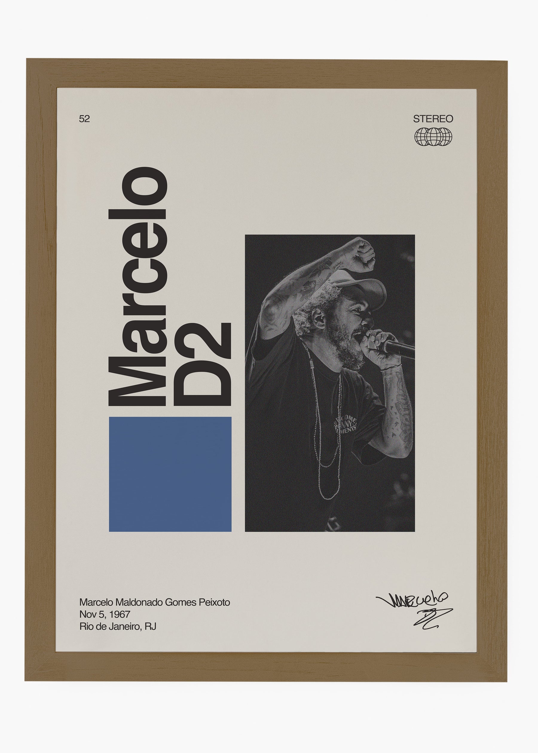 Quadro Signature Marcelo D2