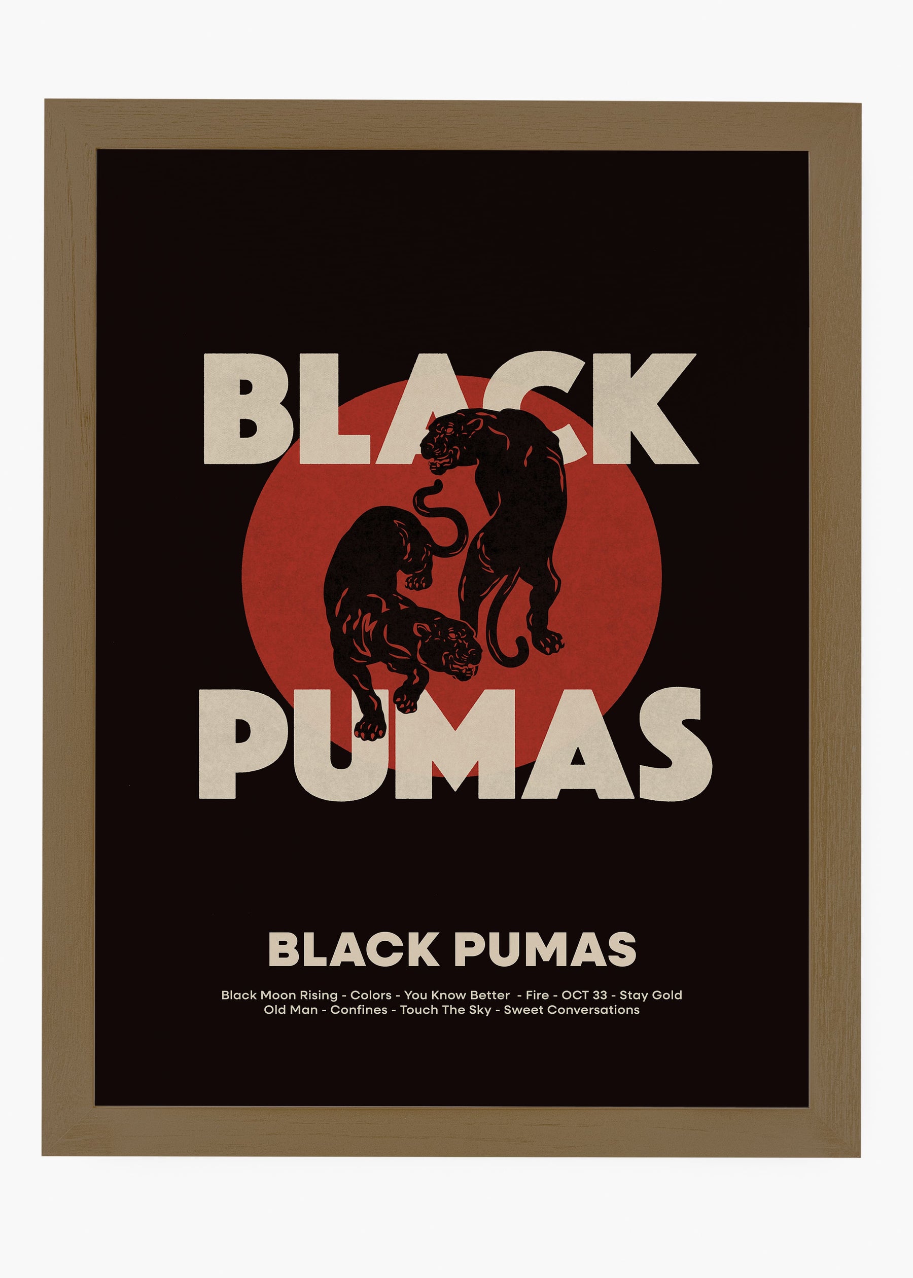 Quadro The Black Pumas - Black Pumas Capa