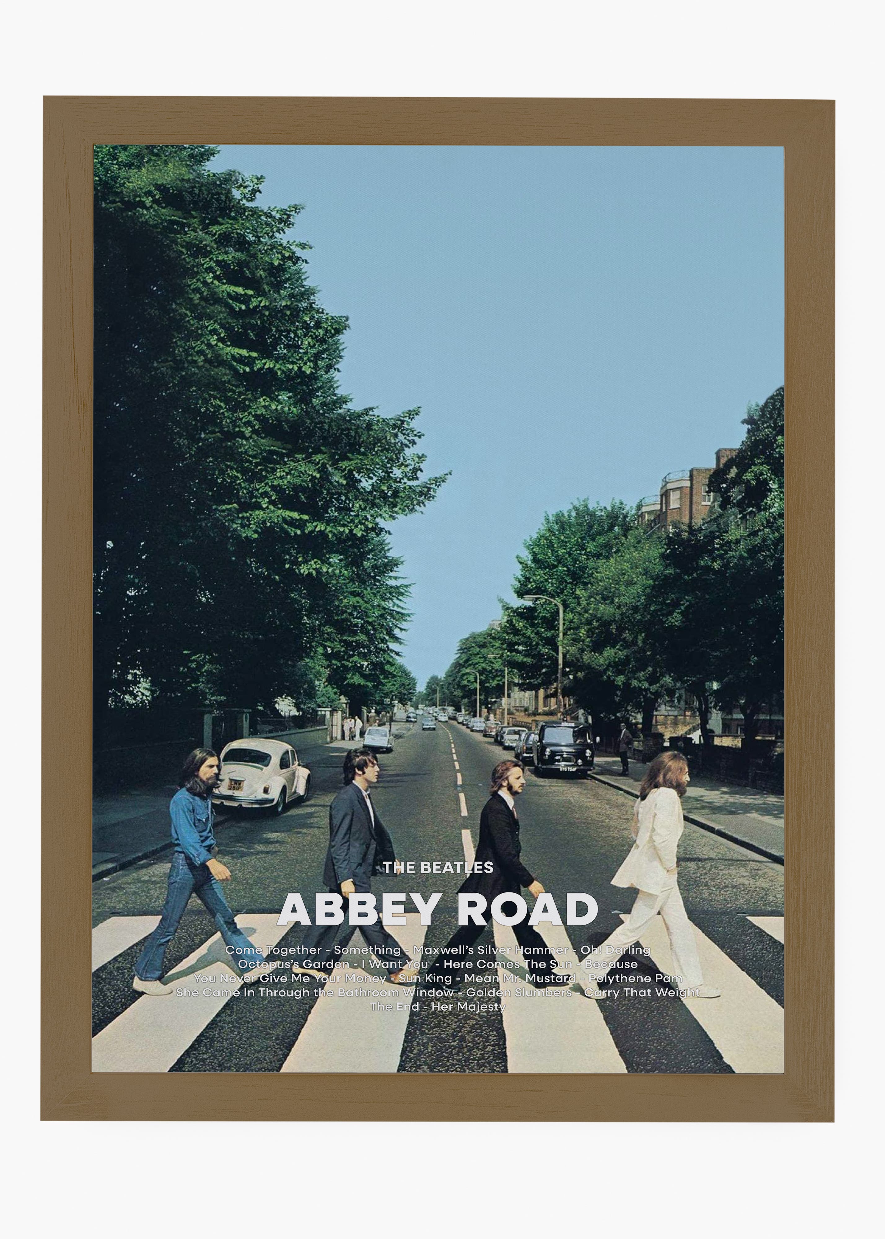Quadro Beatles Abbey Road Capa