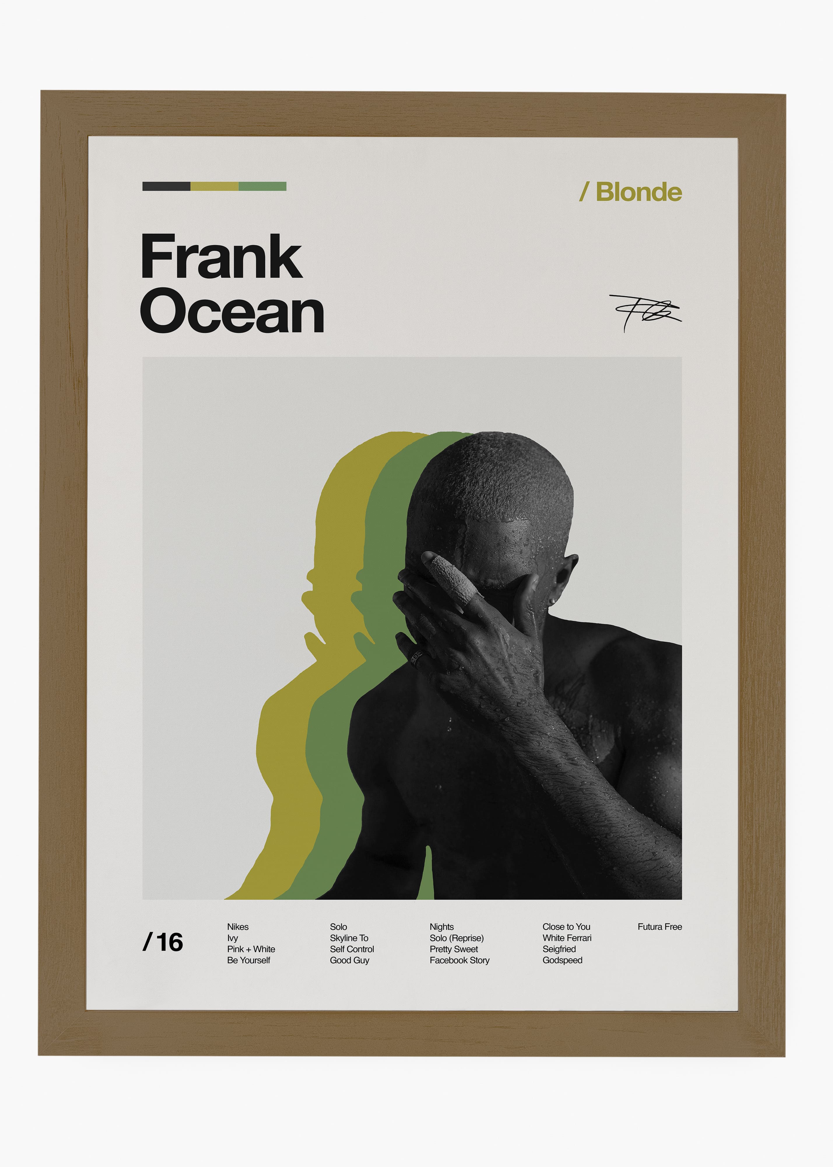 Quadro Frank Ocean Blonde