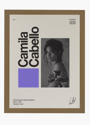 Quadro Signature Camila Cabello