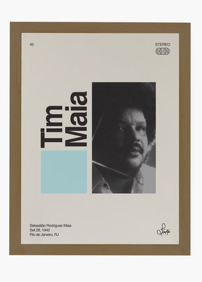 Quadro Signature Tim Maia