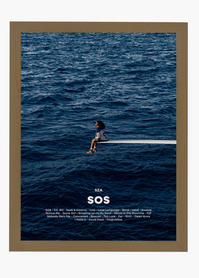 Quadro SZA SOS Capa