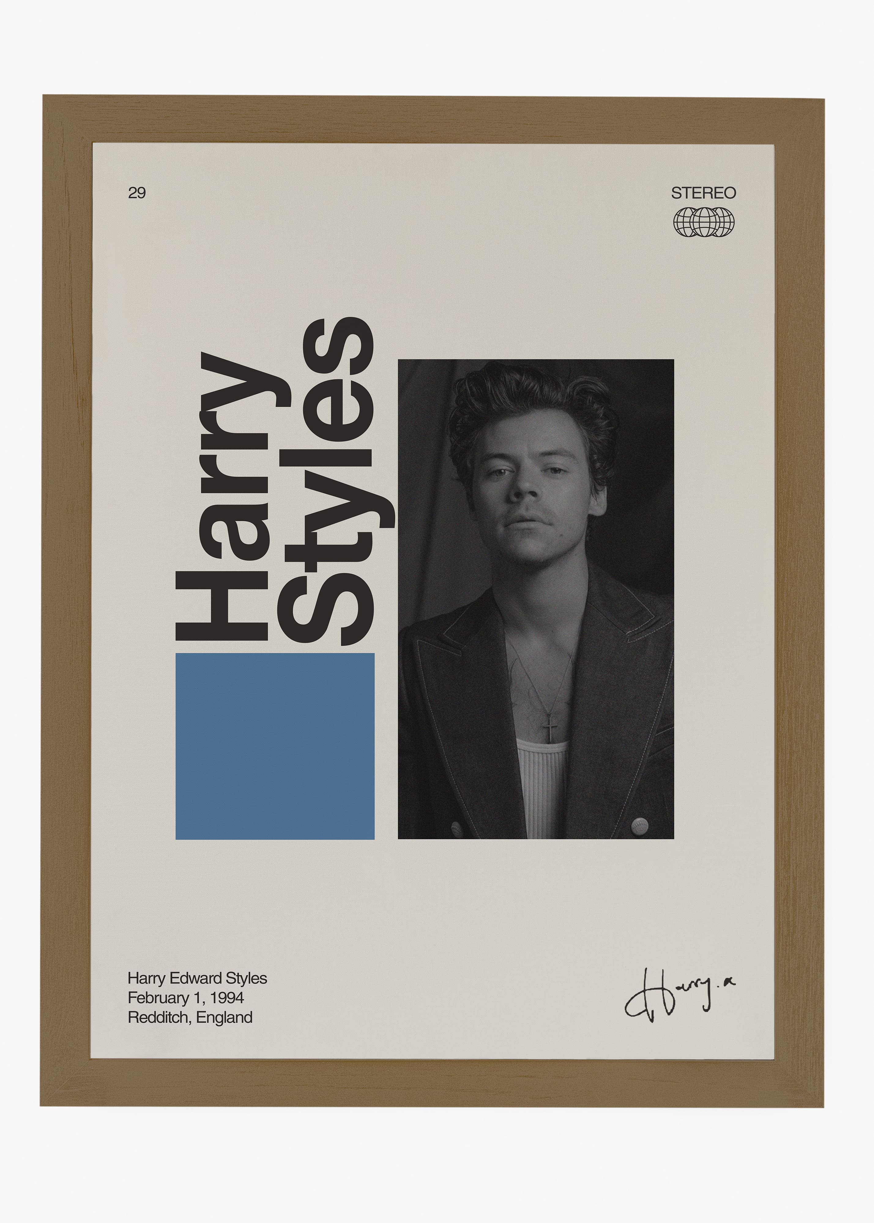 Quadro Signature Harry Styles