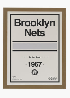 Quadro NBA Brooklin Nets
