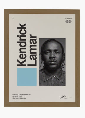 Quadro Signature Kendrick Lamar