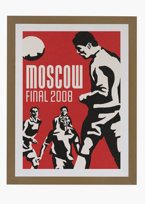 Quadro Cristiano Ronaldo Moscou 2008