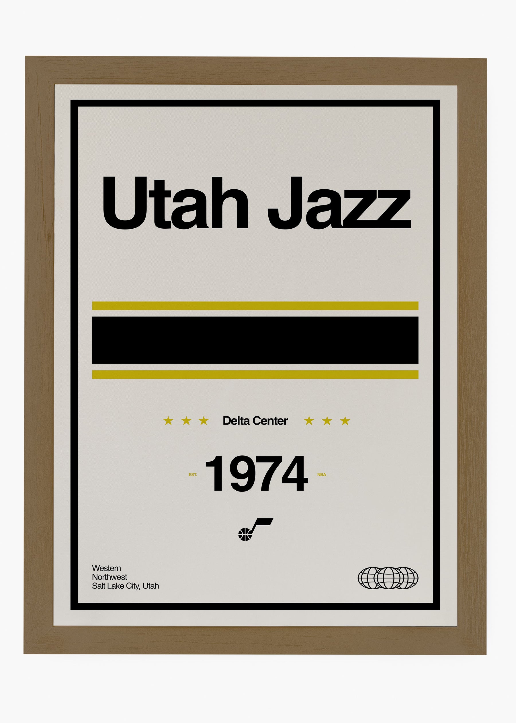 Quadro NBA Utah Jazz