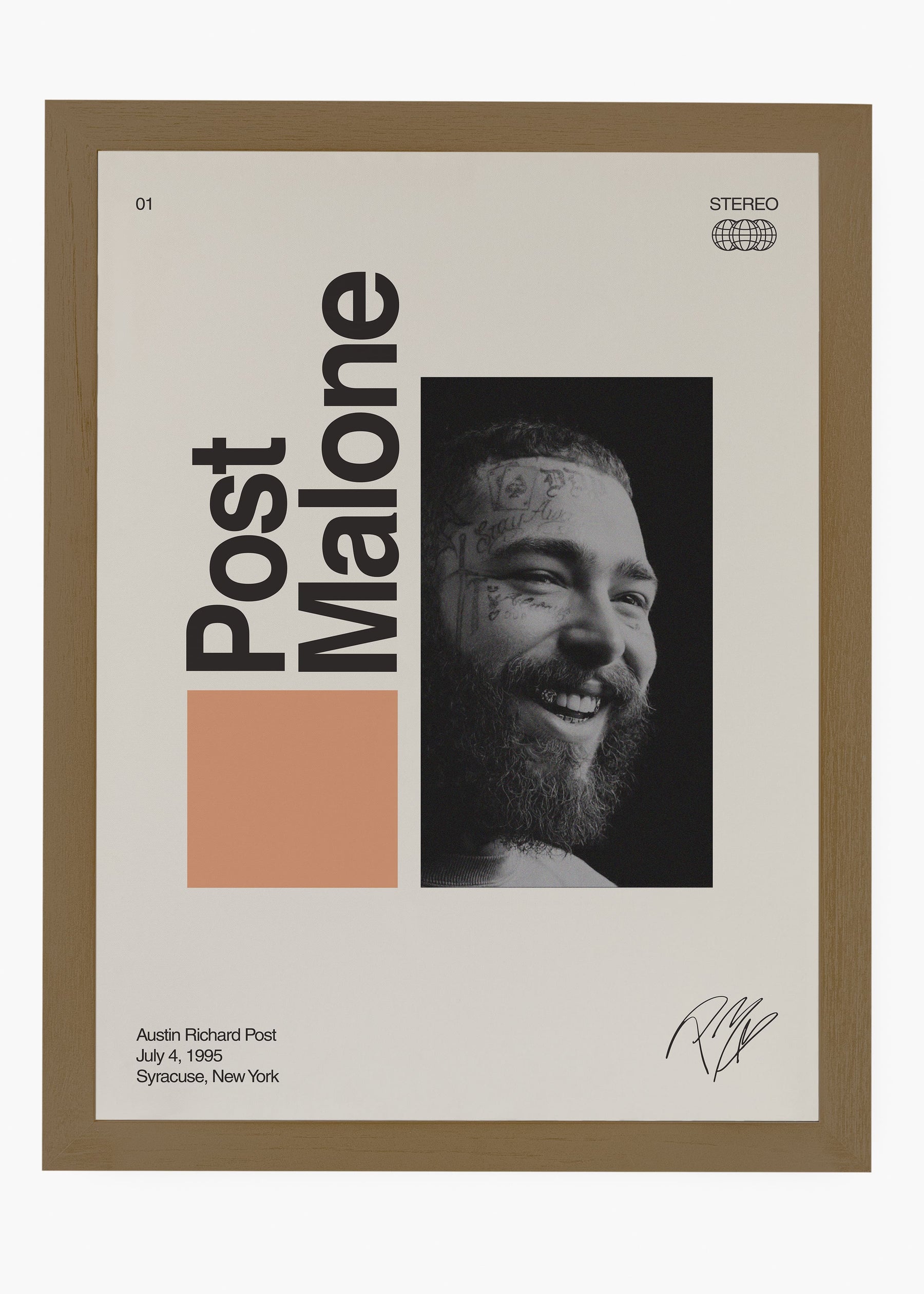 Quadro Signature Post Malone