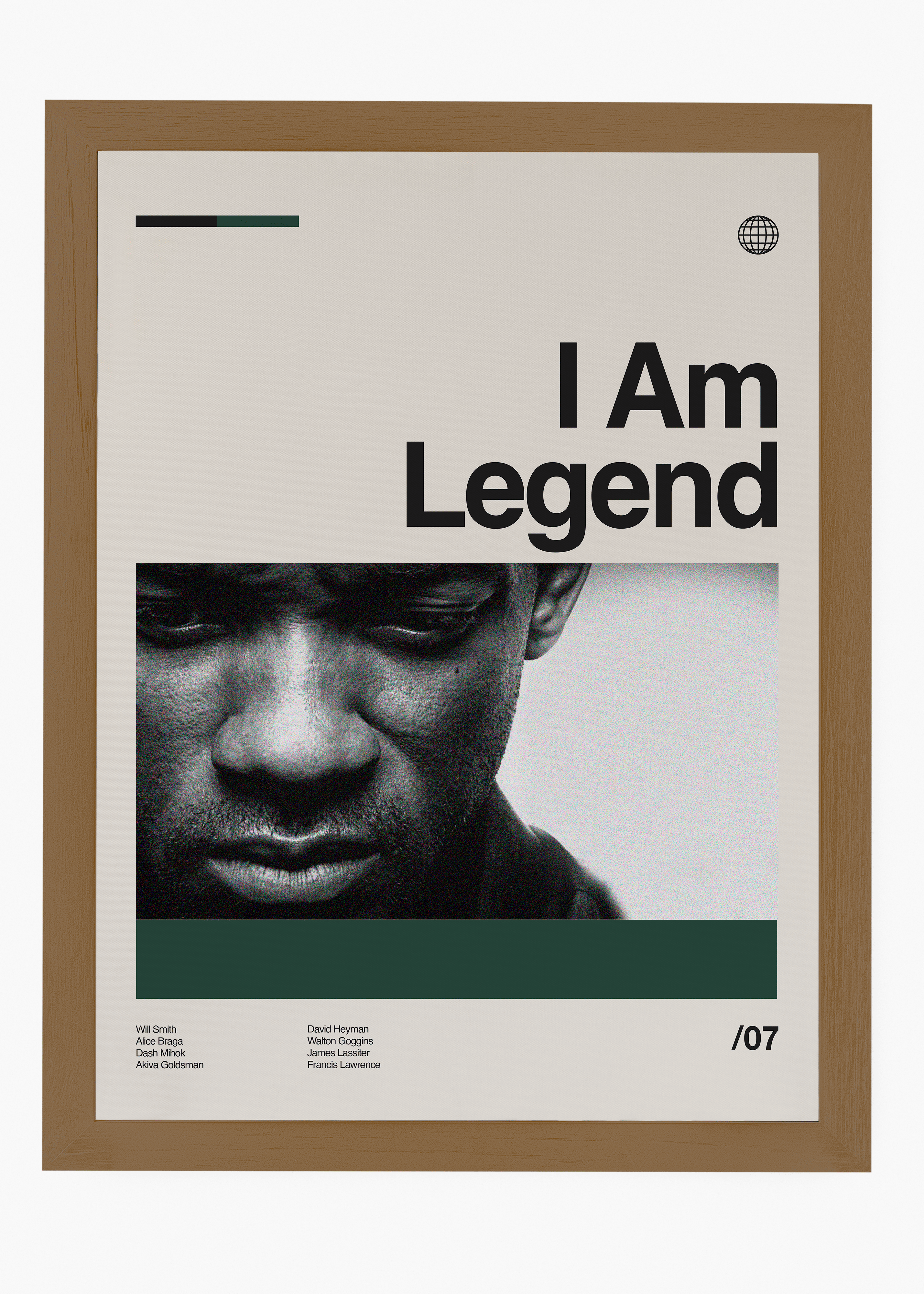 Quadro Eu Sou a Lenda - I Am Legend