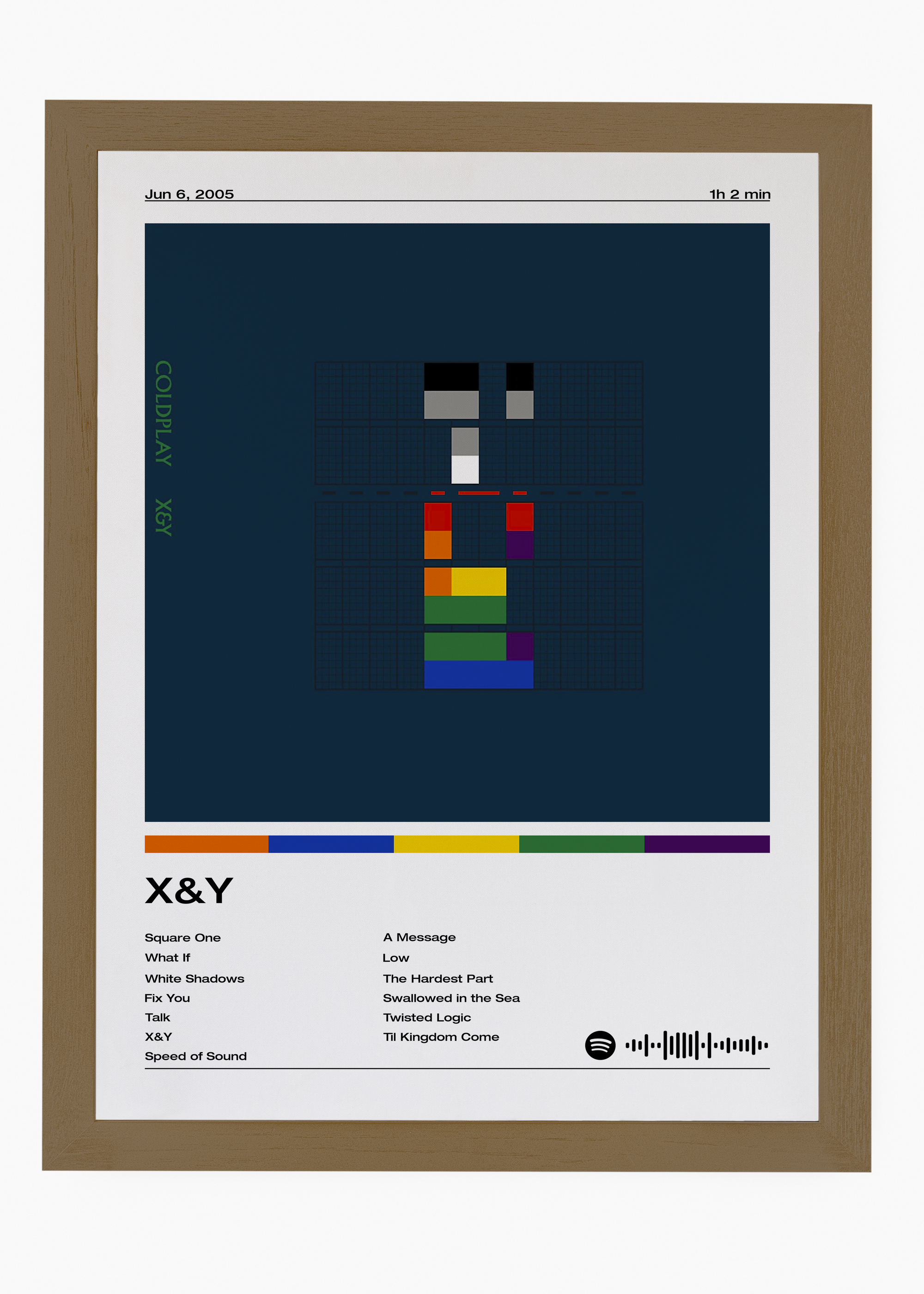 Quadro Coldplay X&Y - 6