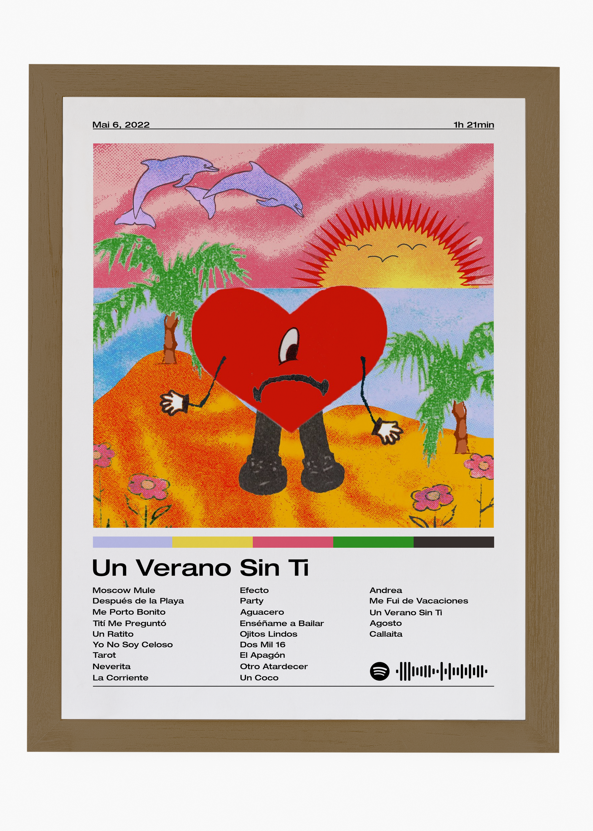 Quadro Bad Bunny Un Verano Sin Ti - 6