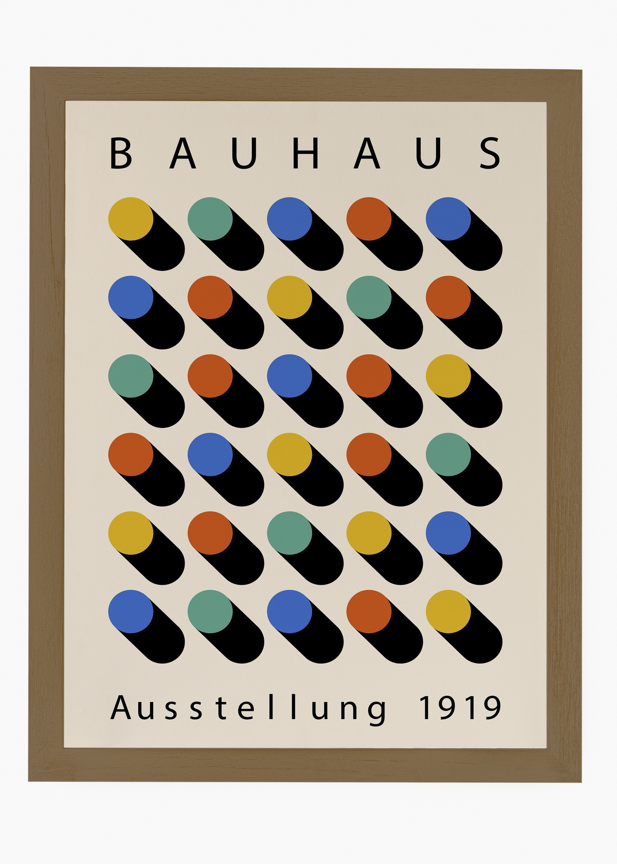 Quadro Bauhaus Circle Theory - 6