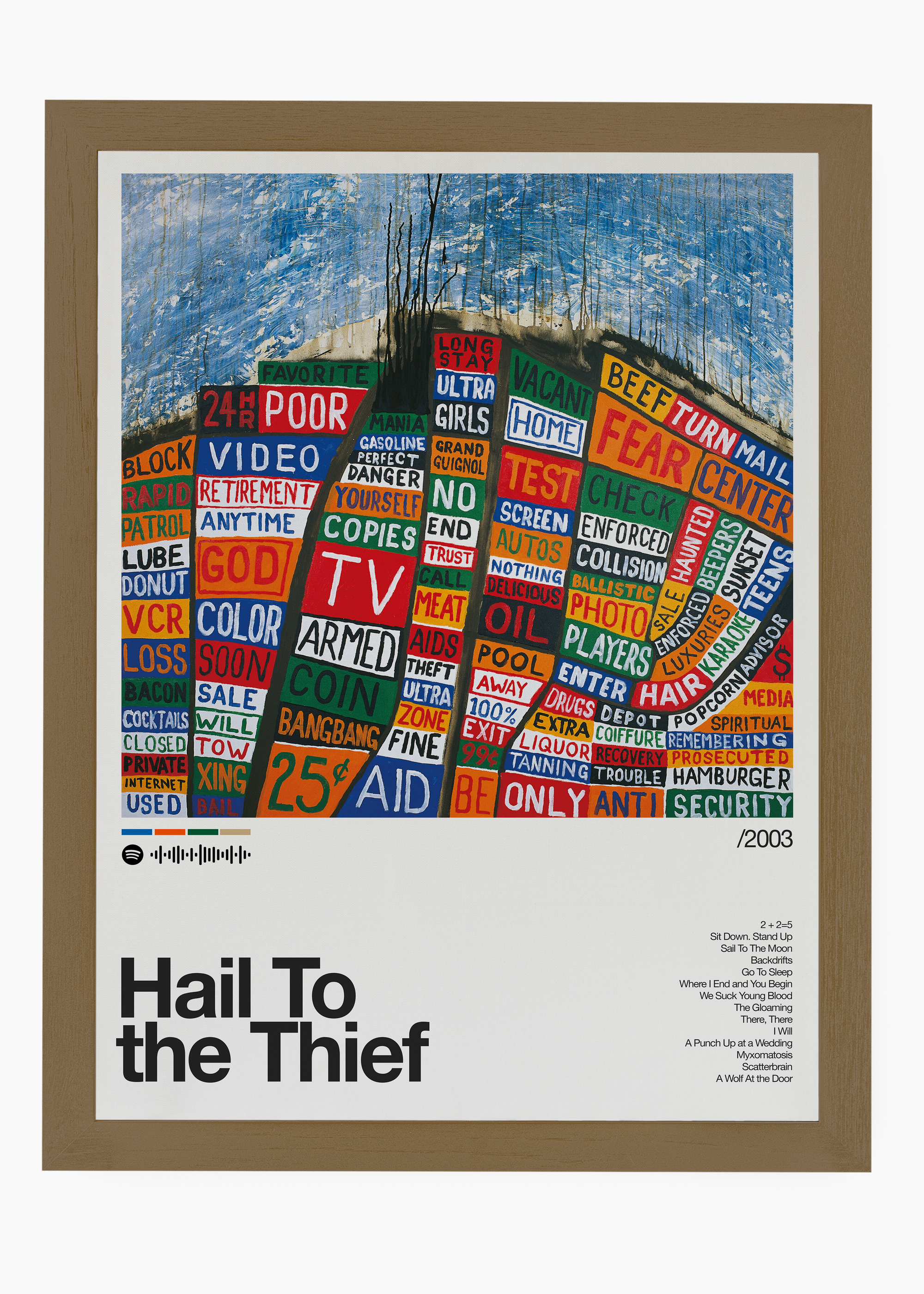 Quadro Radiohead Hail To the Chief II - 6
