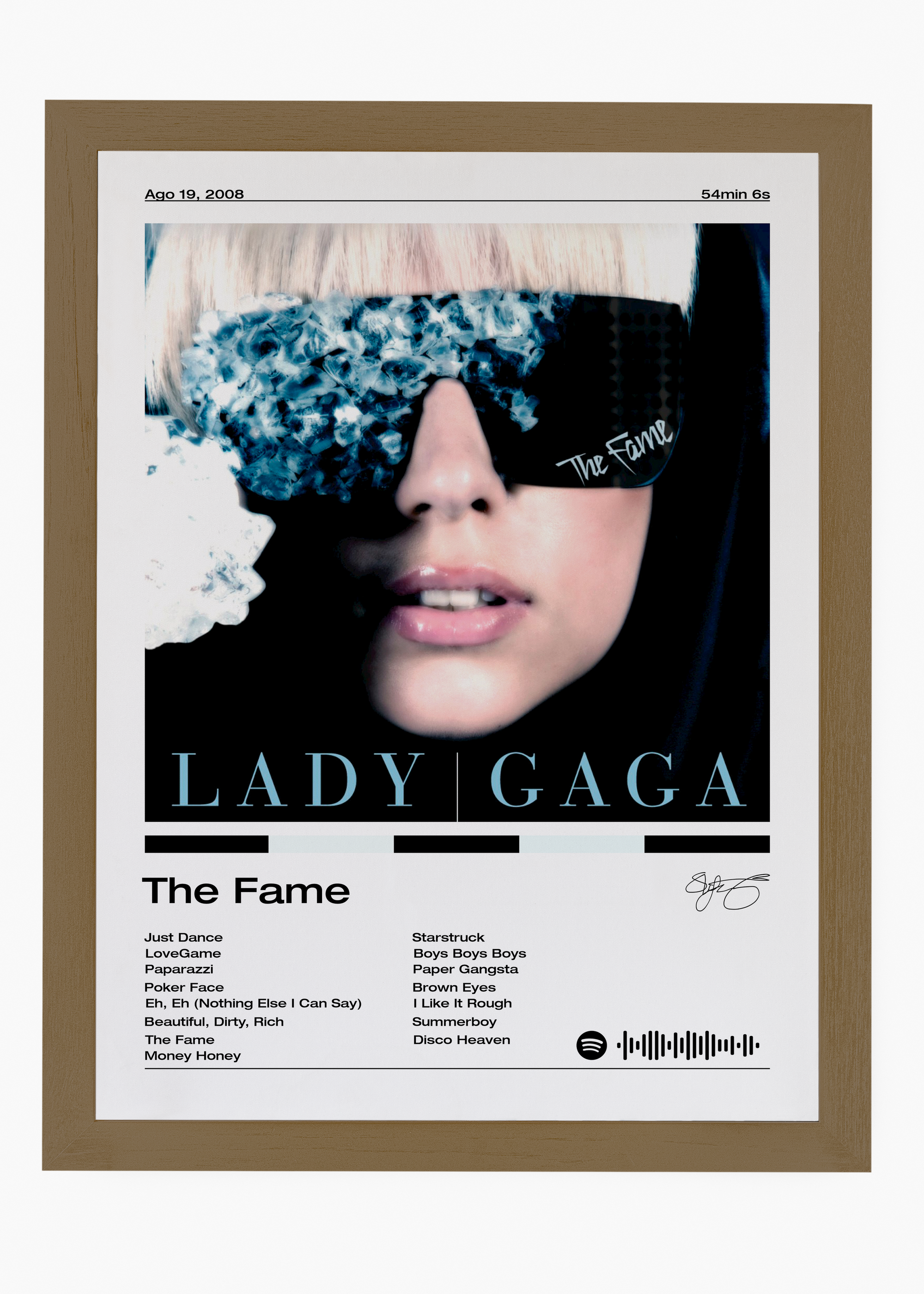 Quadro Lady Gaga The Fame - 6