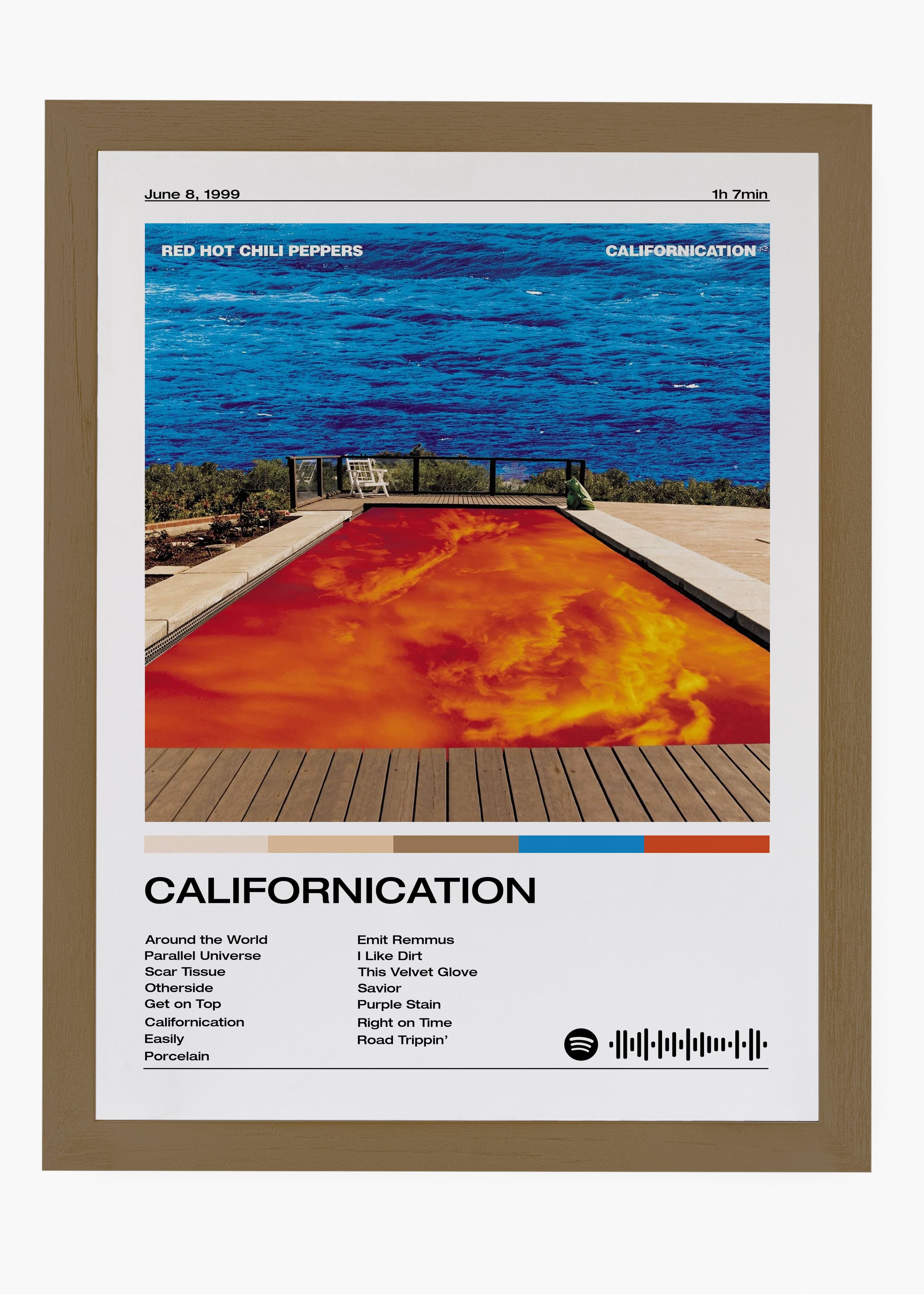 Quadro Red Hot Chili Peppers Californication