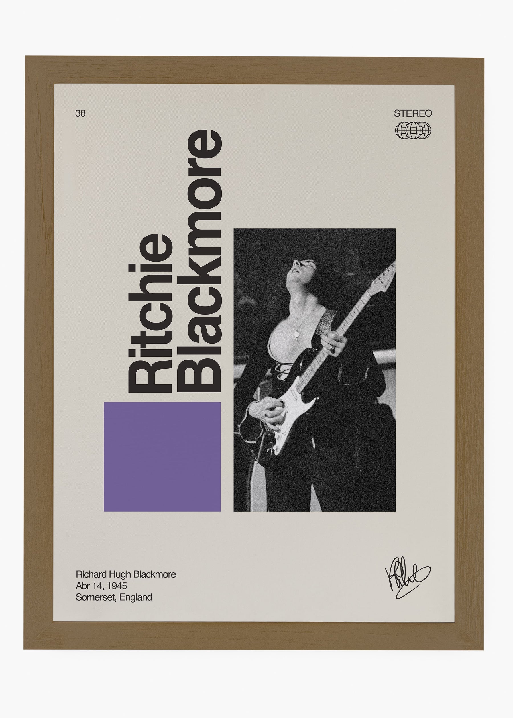 Quadro Signature Ritche Blackmore