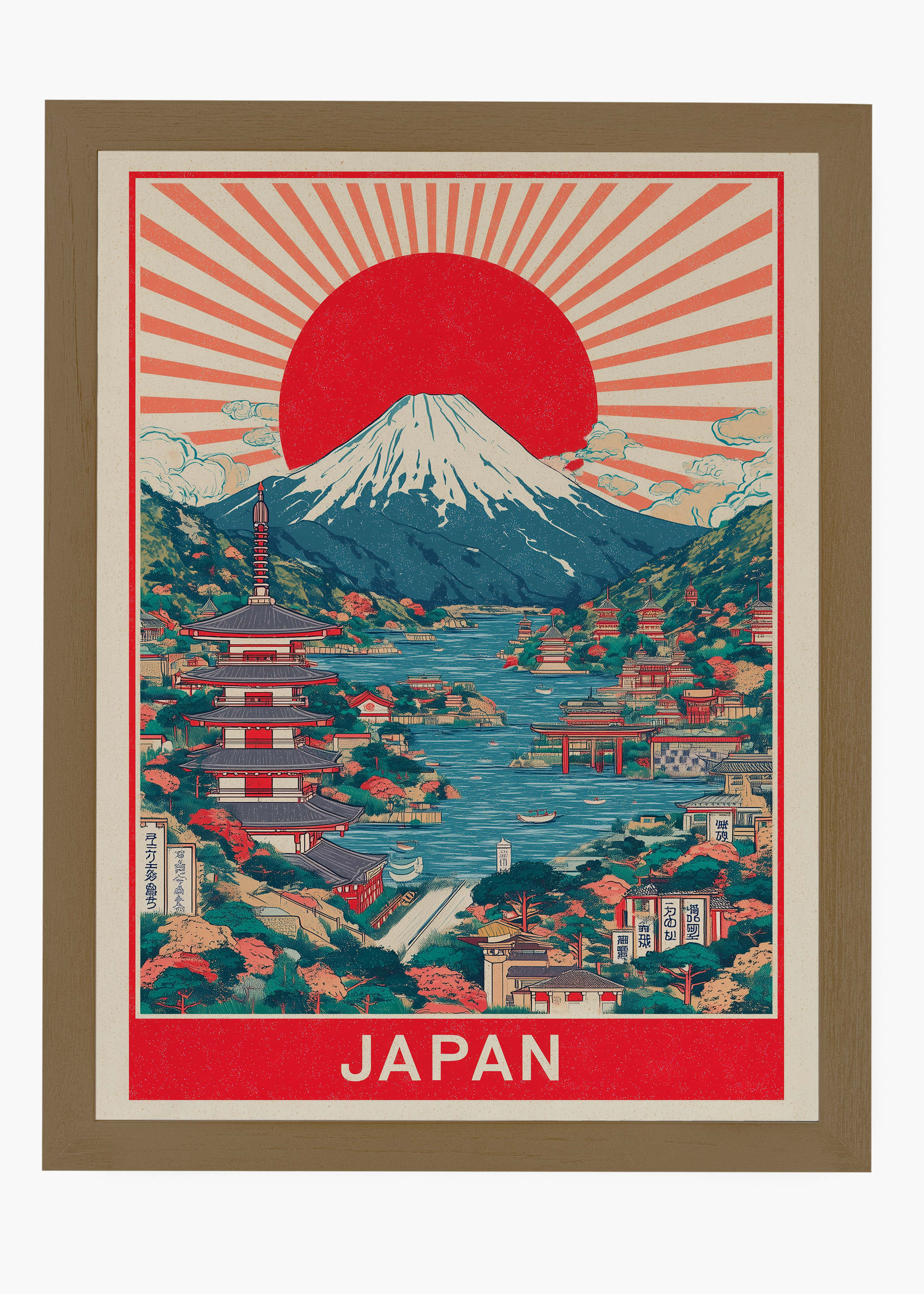 Quadro Japones Sun - 6