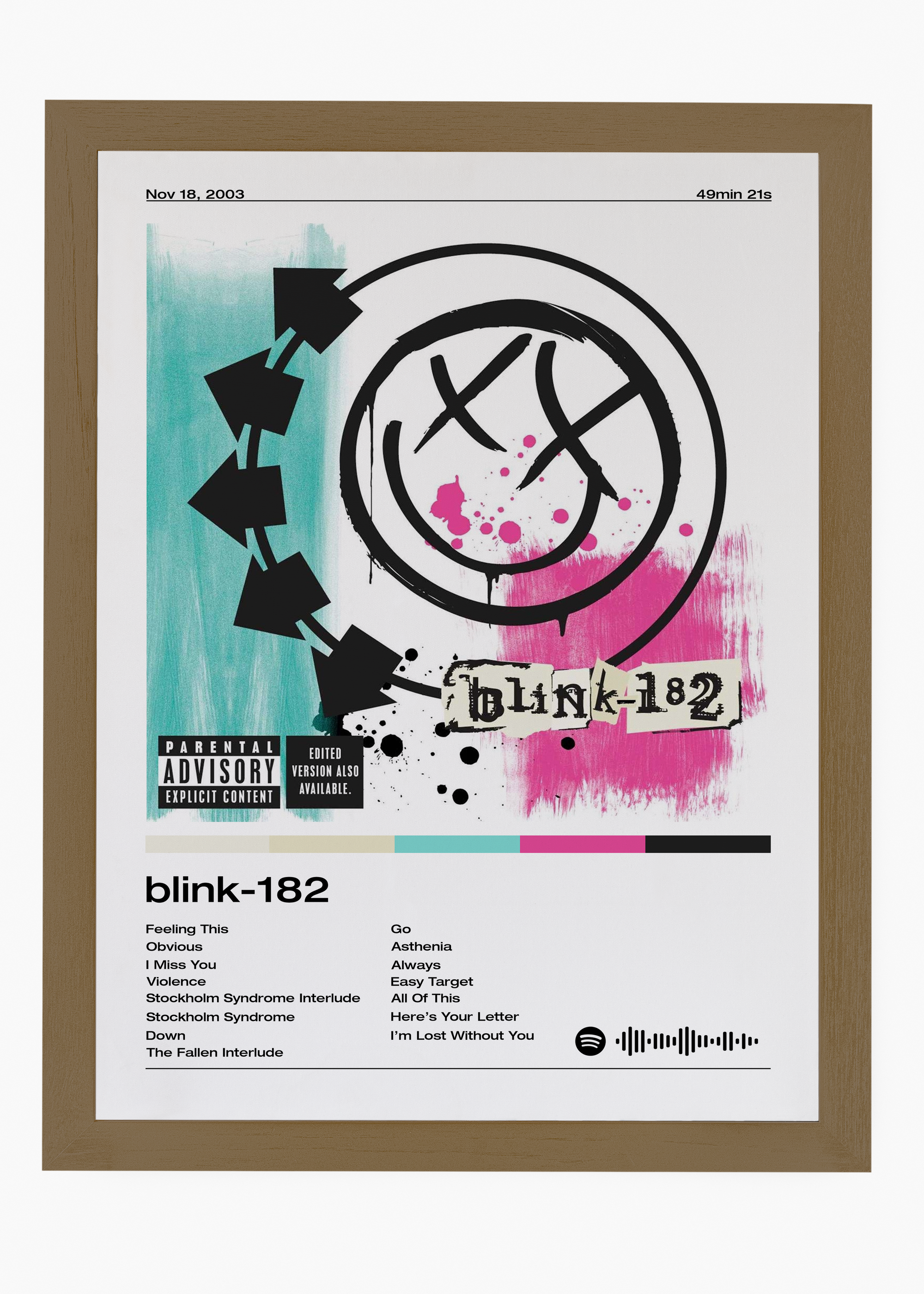 Quadro Blink-182 - 6