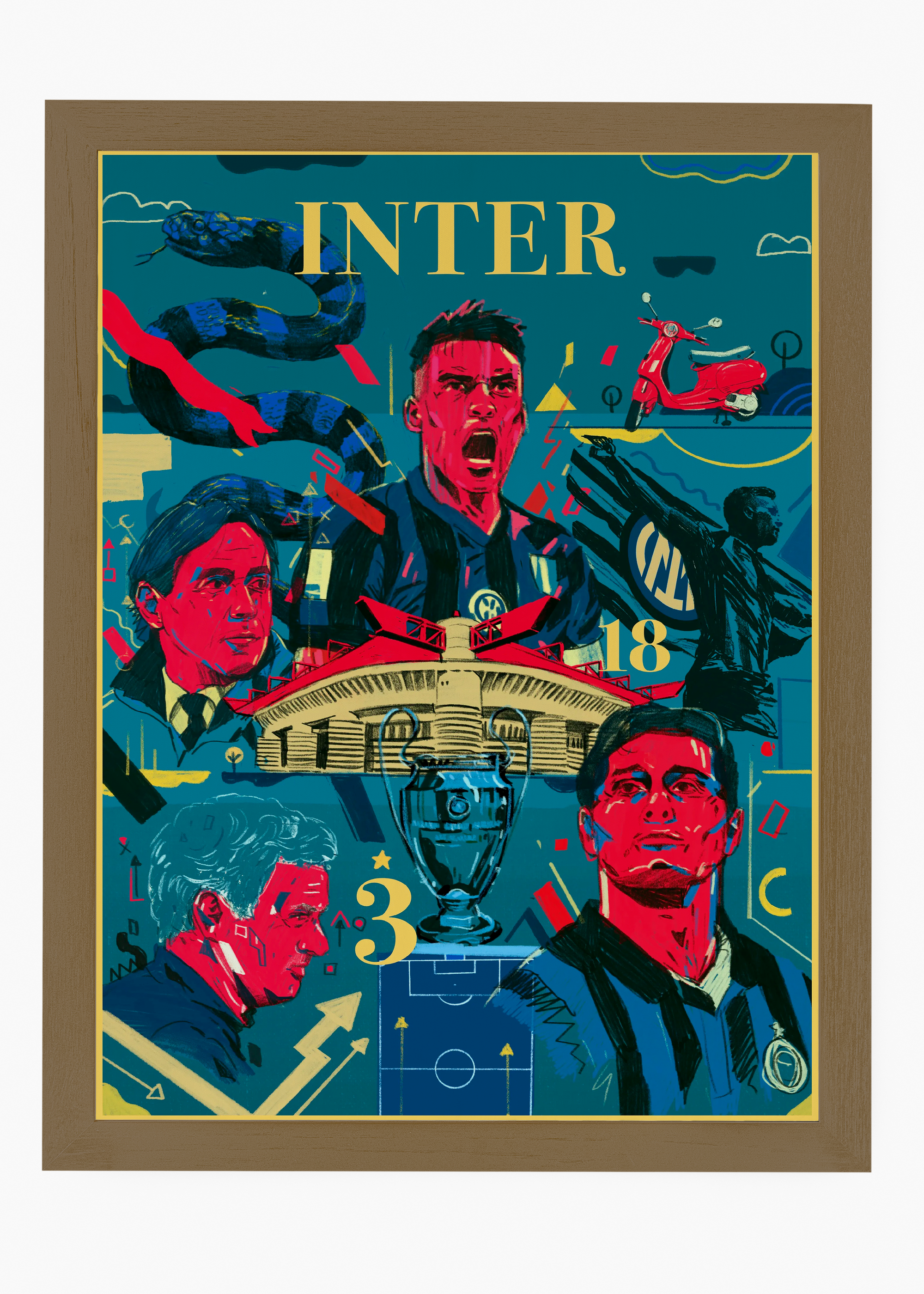 Quadro Inter de Milão - 6
