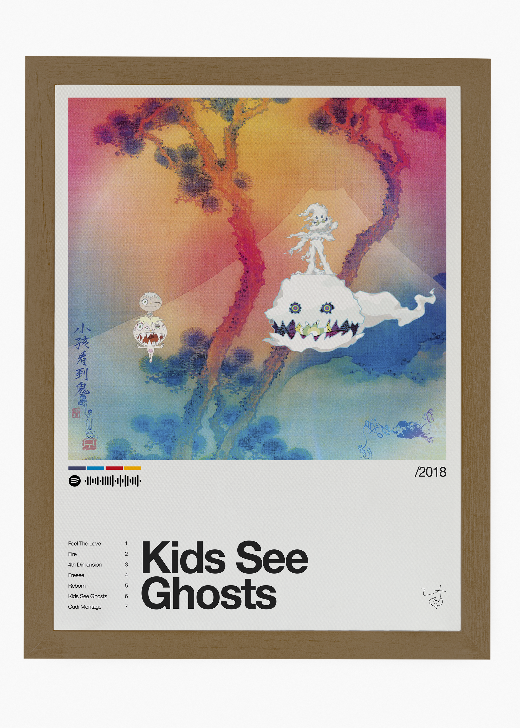 Quadro Kanye West Kids See Ghosts II - 6