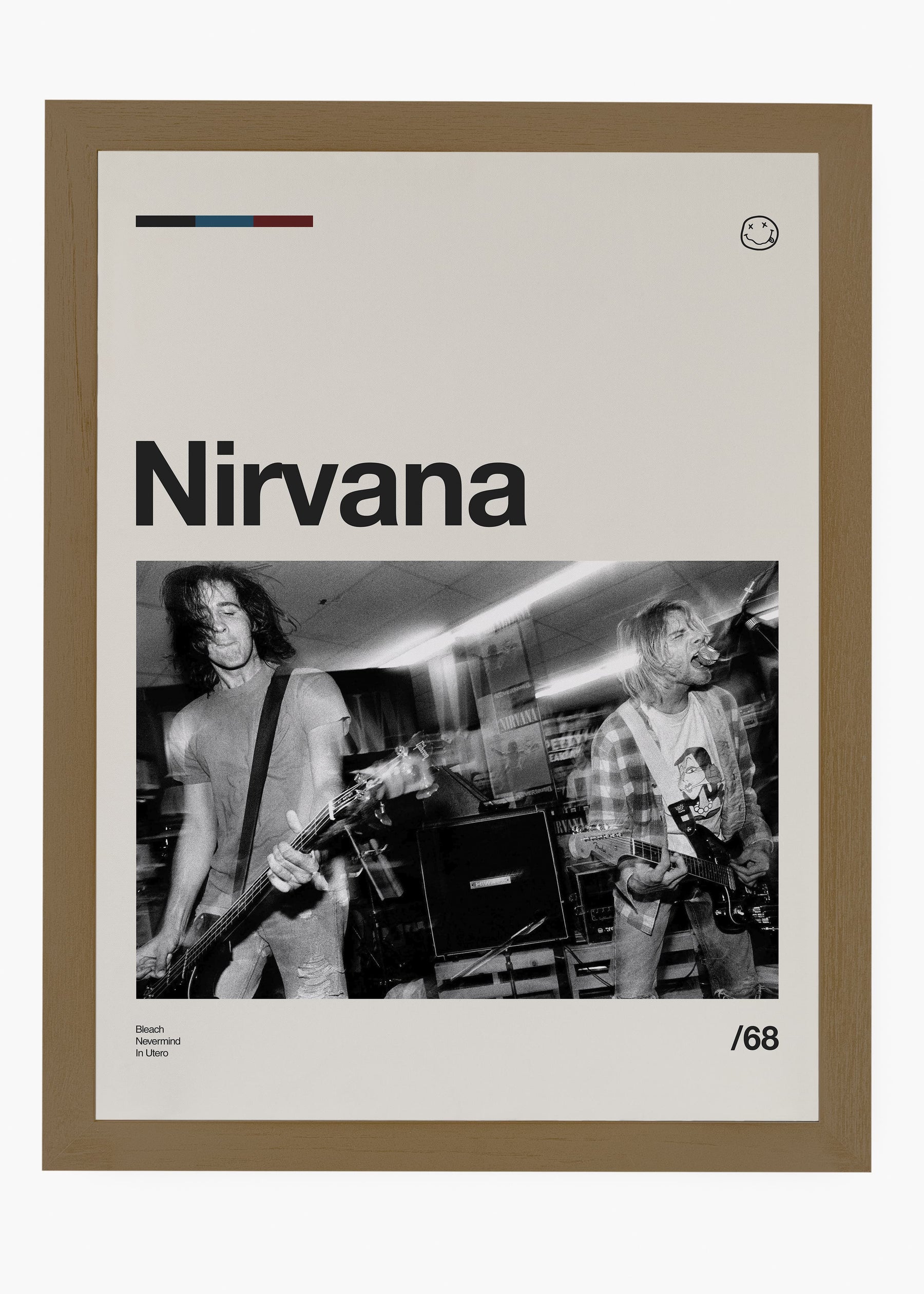 Quadro Nirvana Bandas