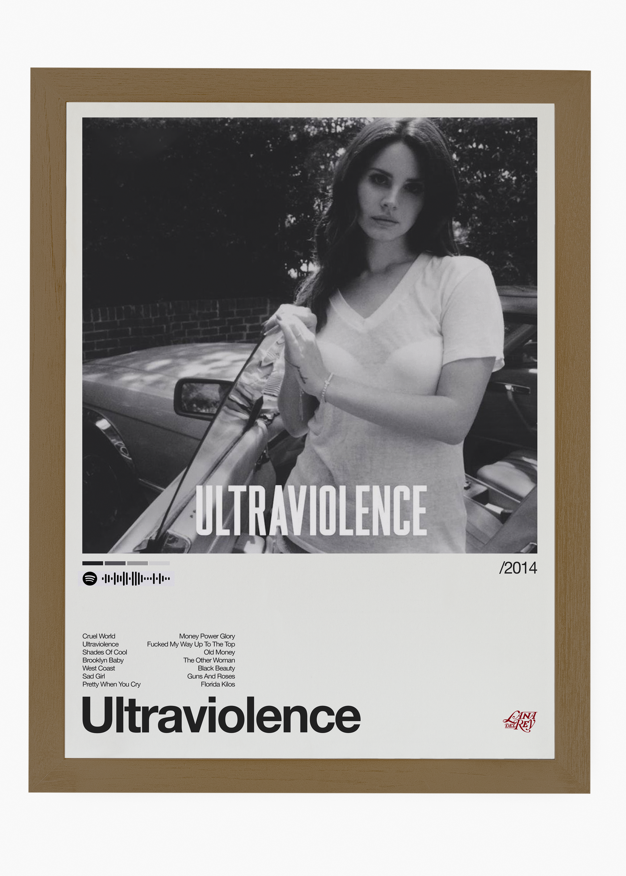 Quadro Lana Del Rey Ultraviolence II - 6