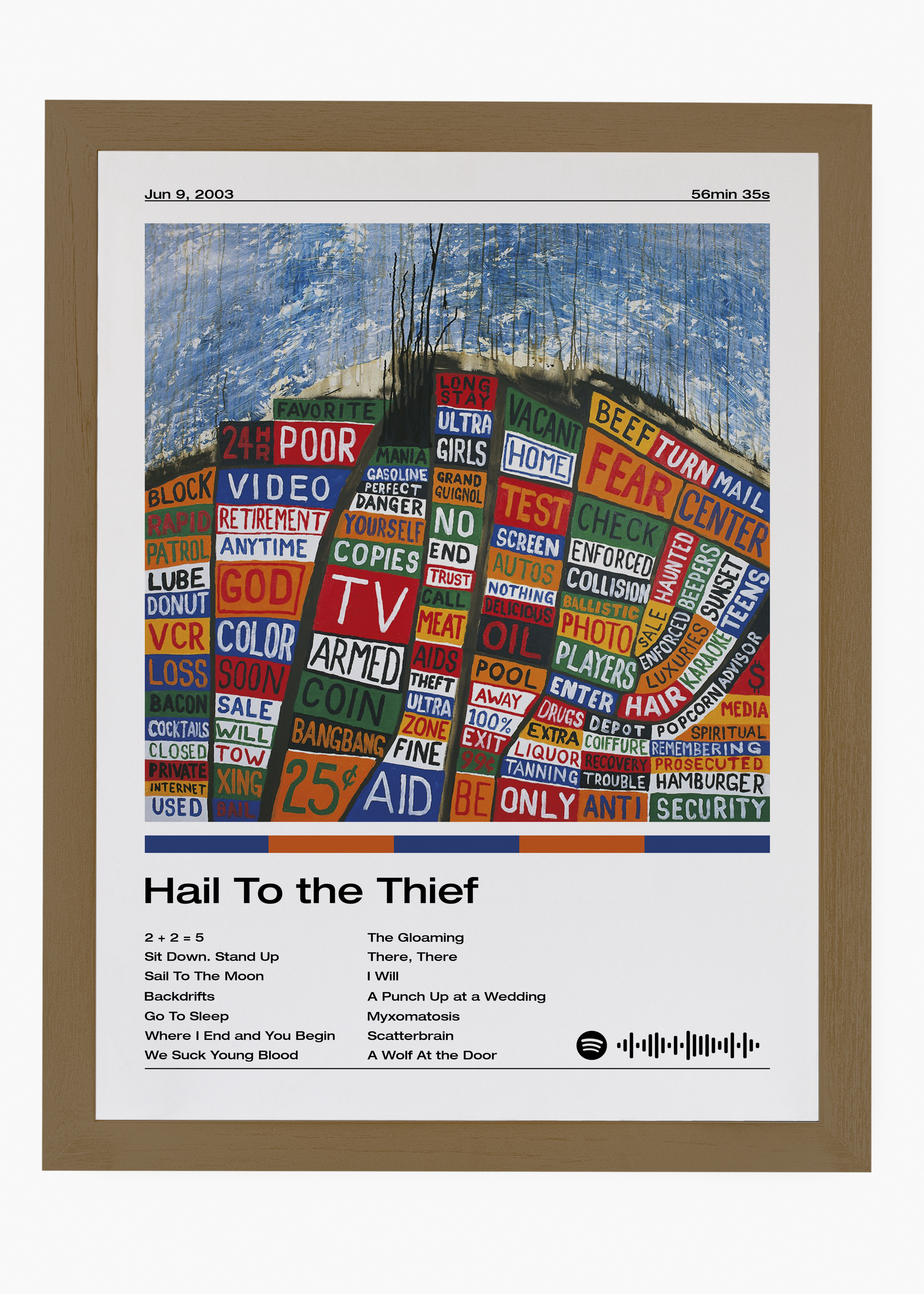 Quadro Radiohead Hail To the Chief - 6