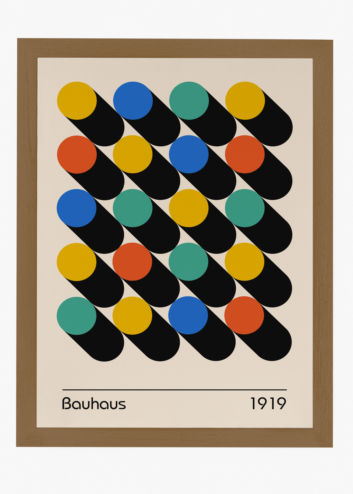 Quadro Bauhaus Spatial Tension