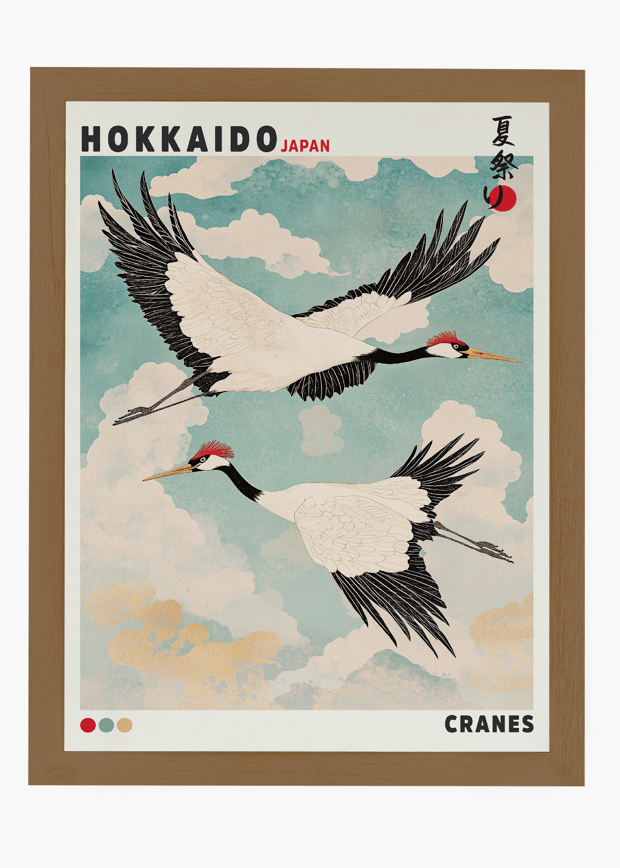 Quadro Japones Cranes - 6