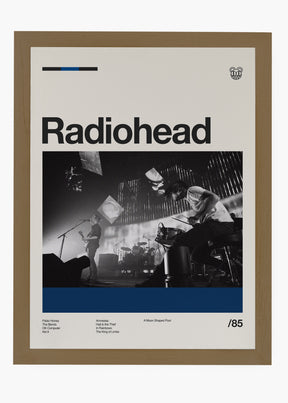 Quadro Radiohead Banda