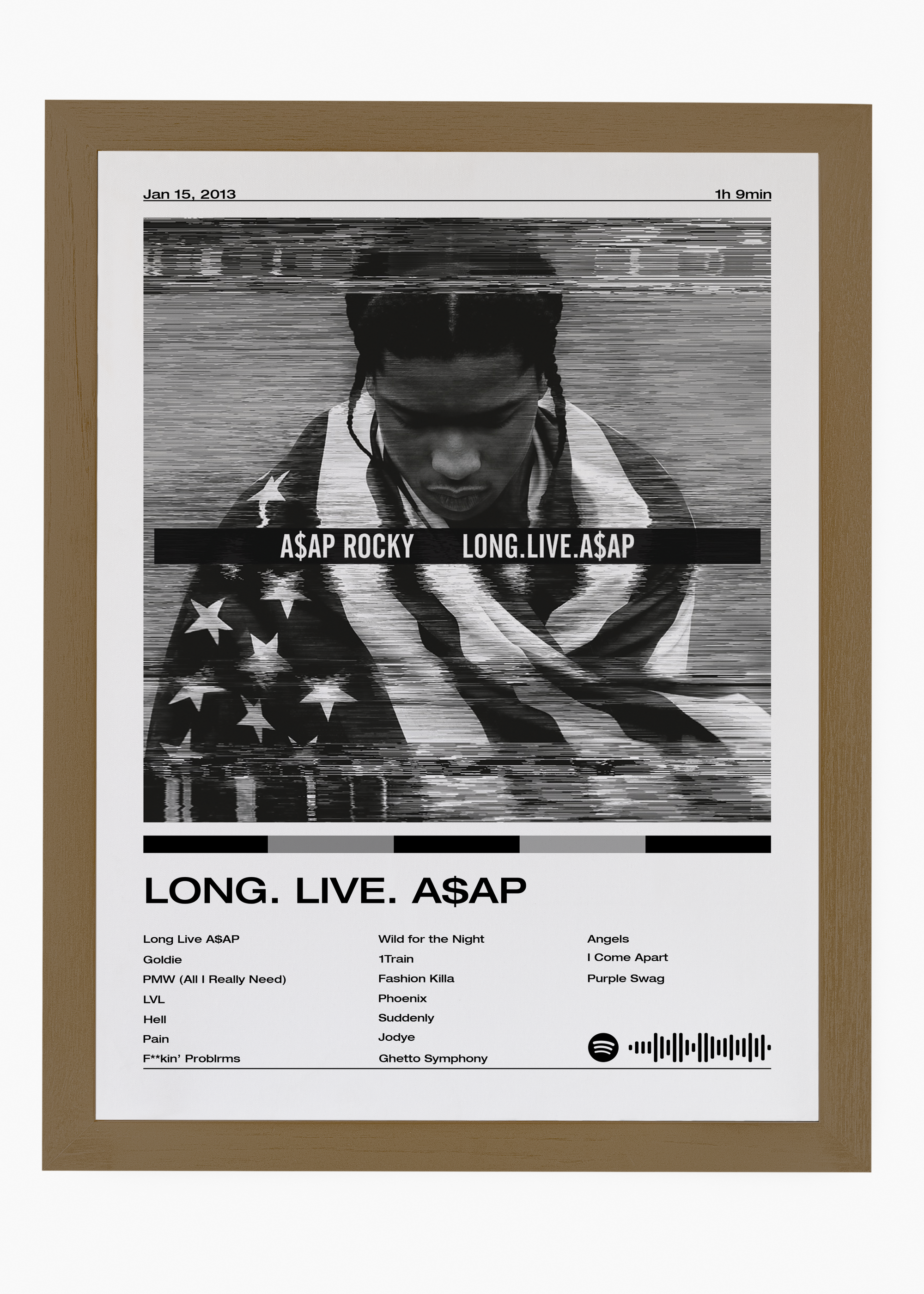 Quadro A$AP Rocky Long. Live - 6